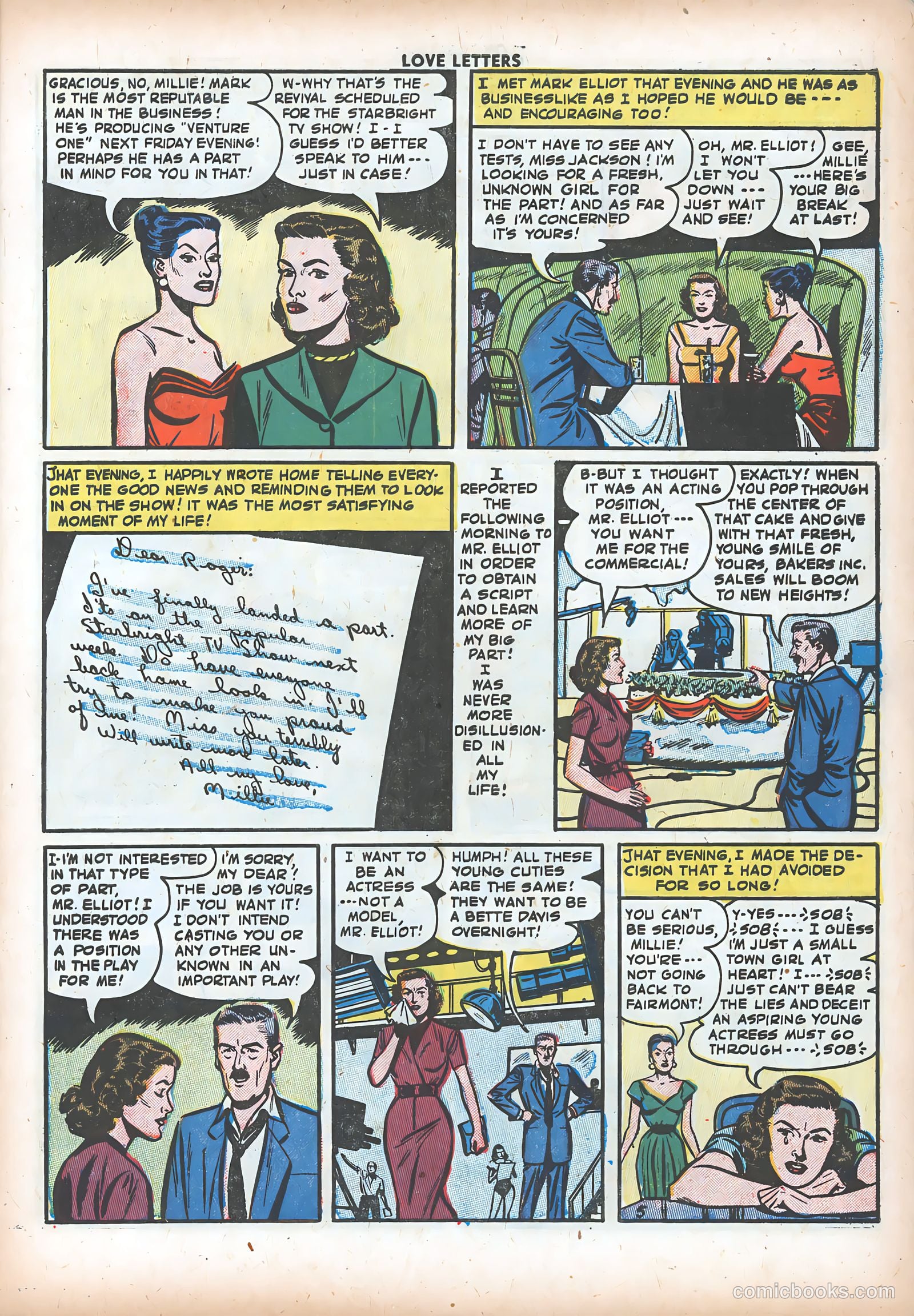 Love Letters #33 (1954) — page 7 of 36