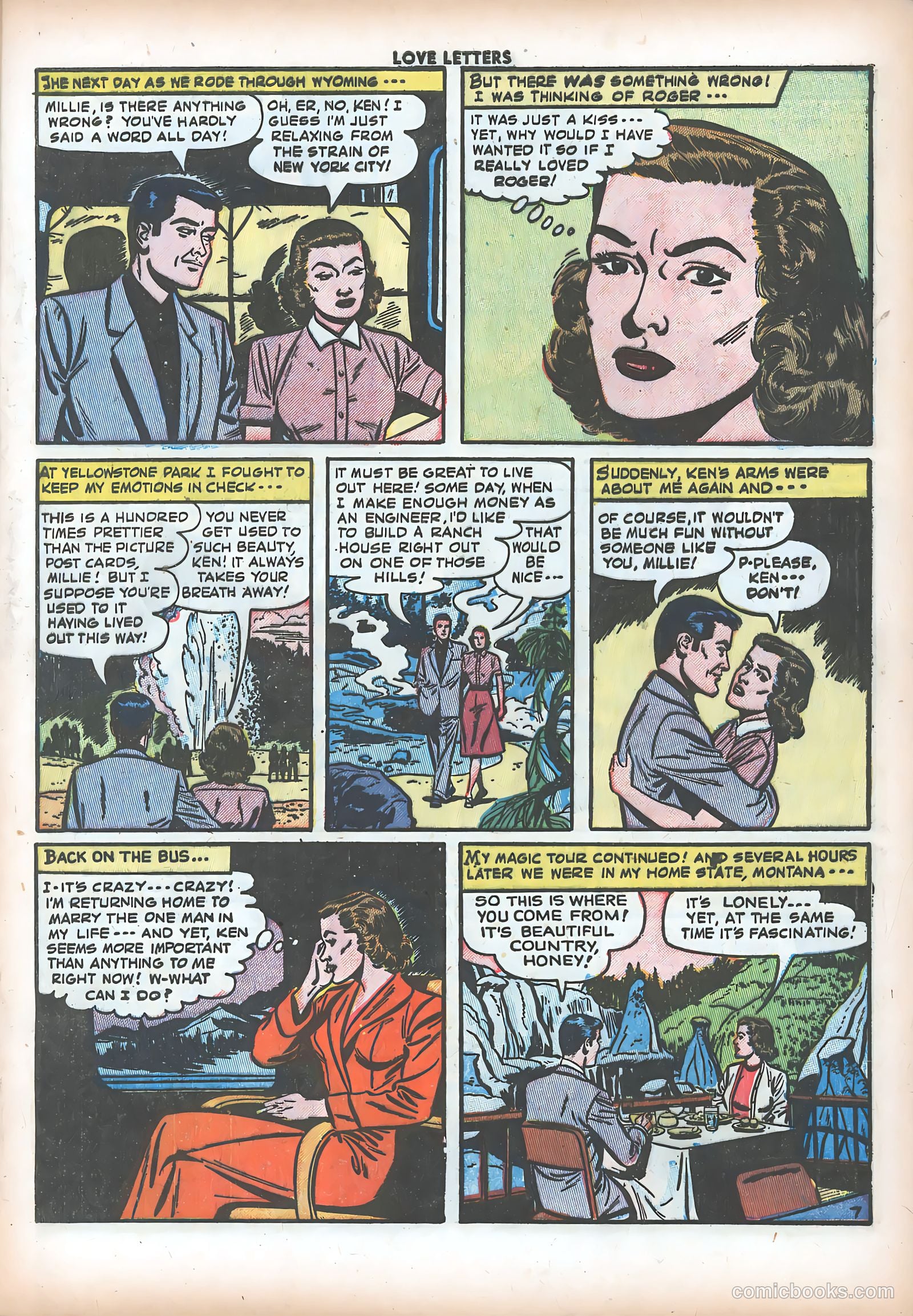 Love Letters #33 (1954) — page 9 of 36