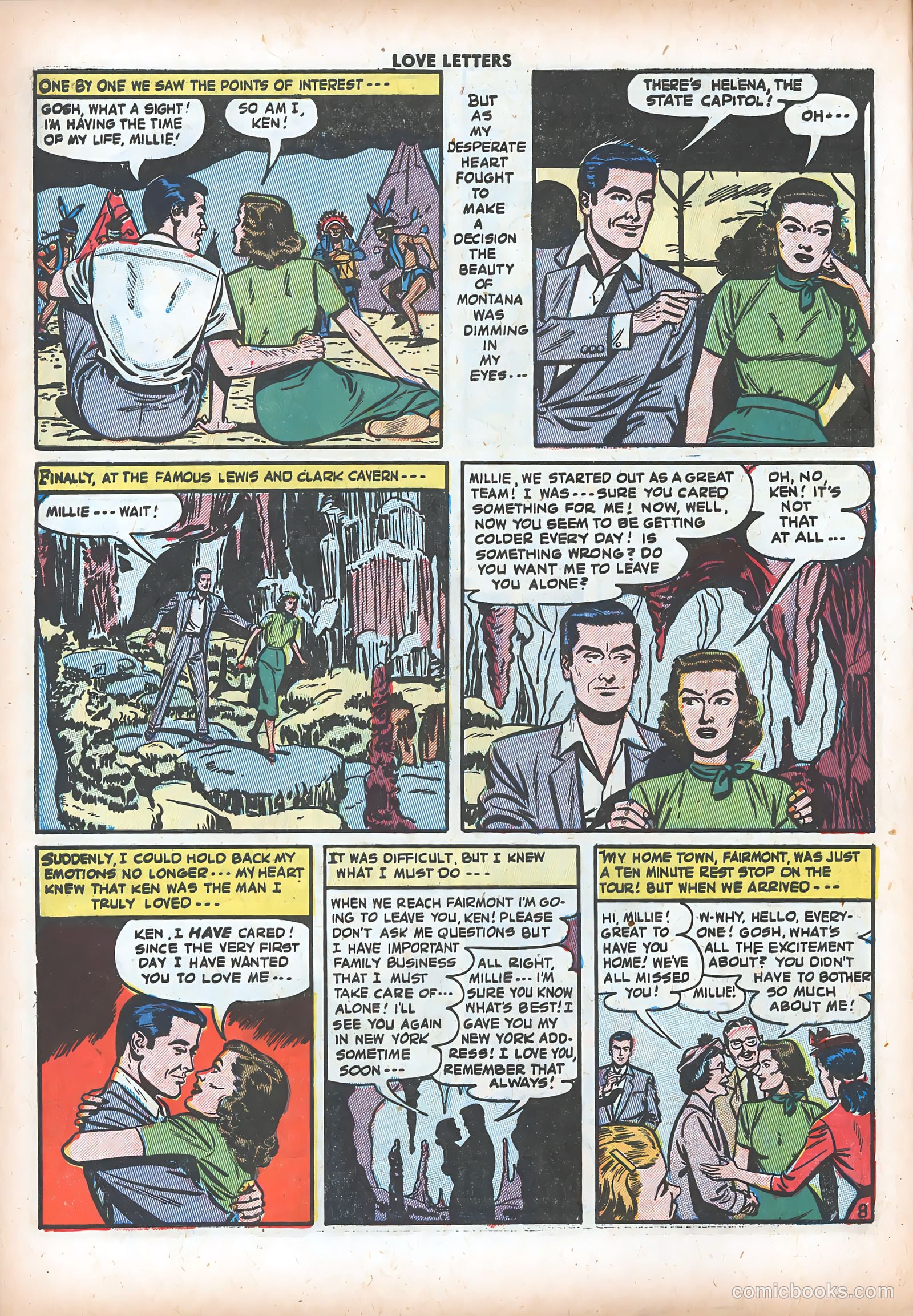 Love Letters #33 (1954) — page 10 of 36