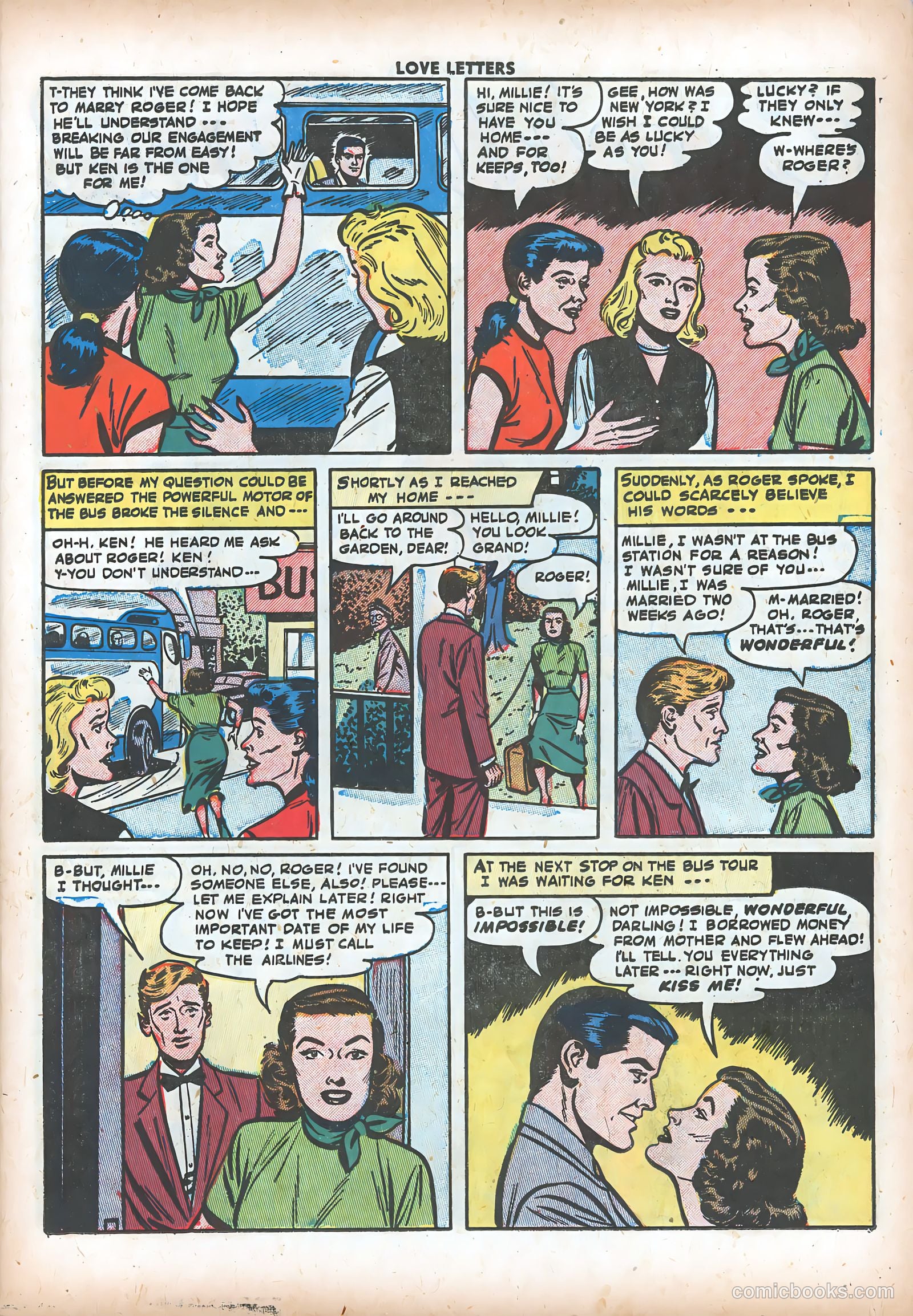 Love Letters #33 (1954) — page 11 of 36