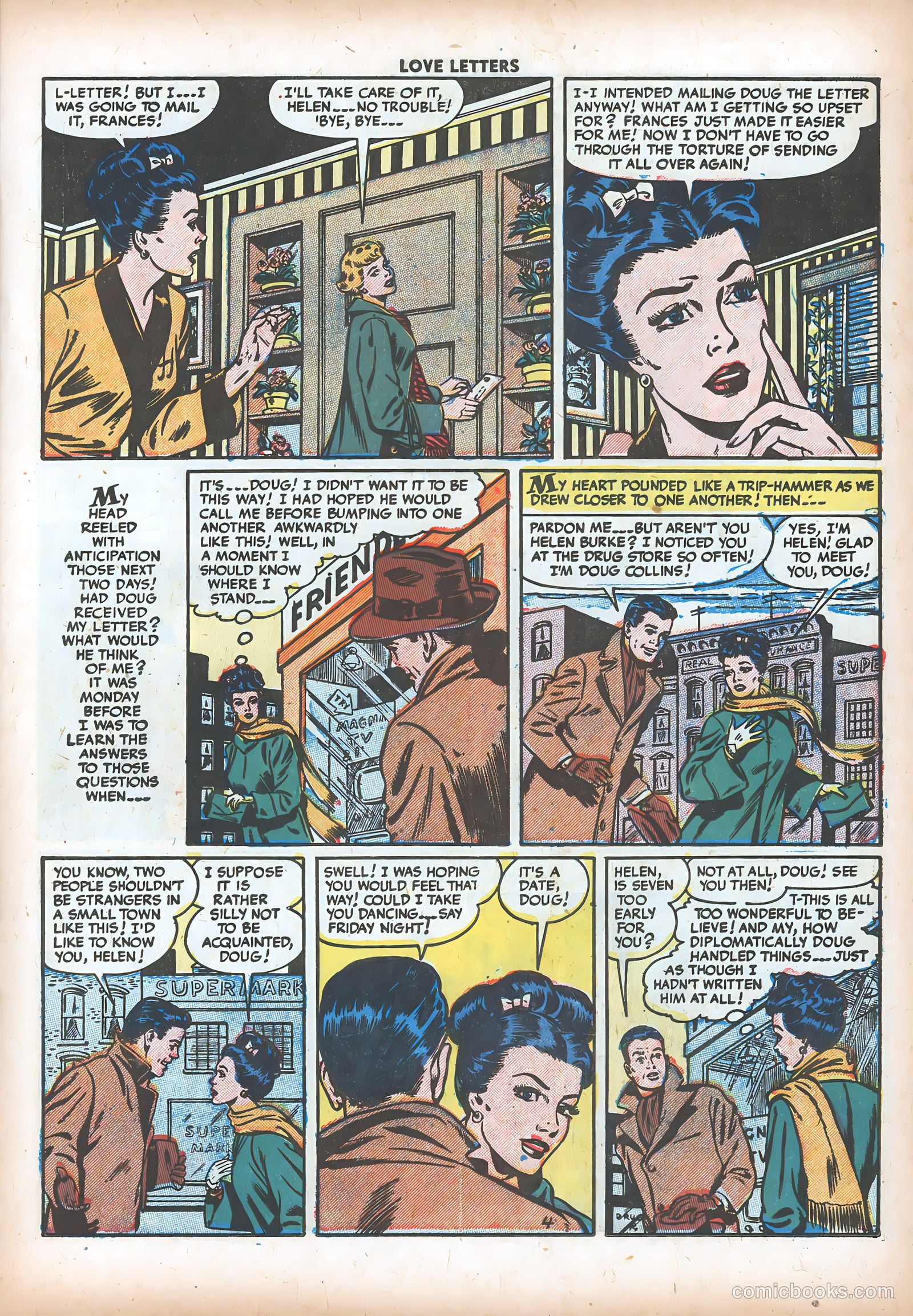 Love Letters #33 (1954) — page 15 of 36