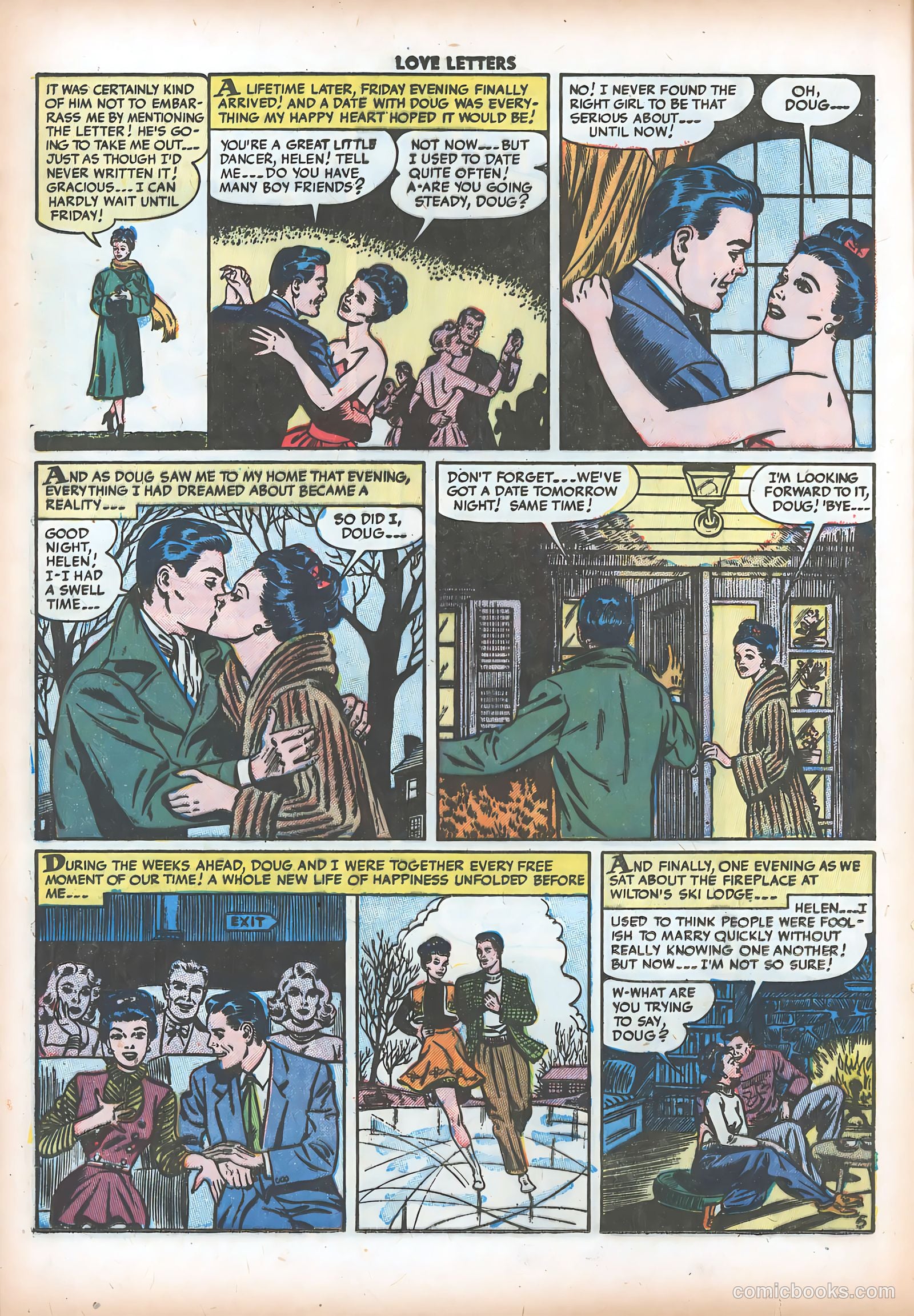 Love Letters #33 (1954) — page 16 of 36
