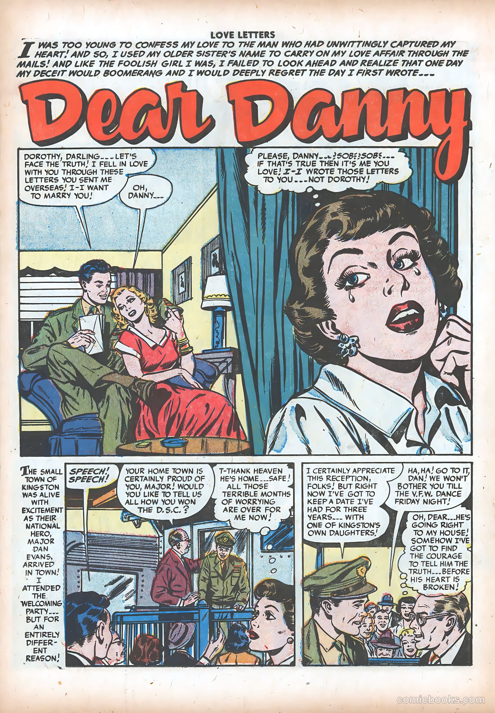 Love Letters #33 (1954) — page 18 of 36