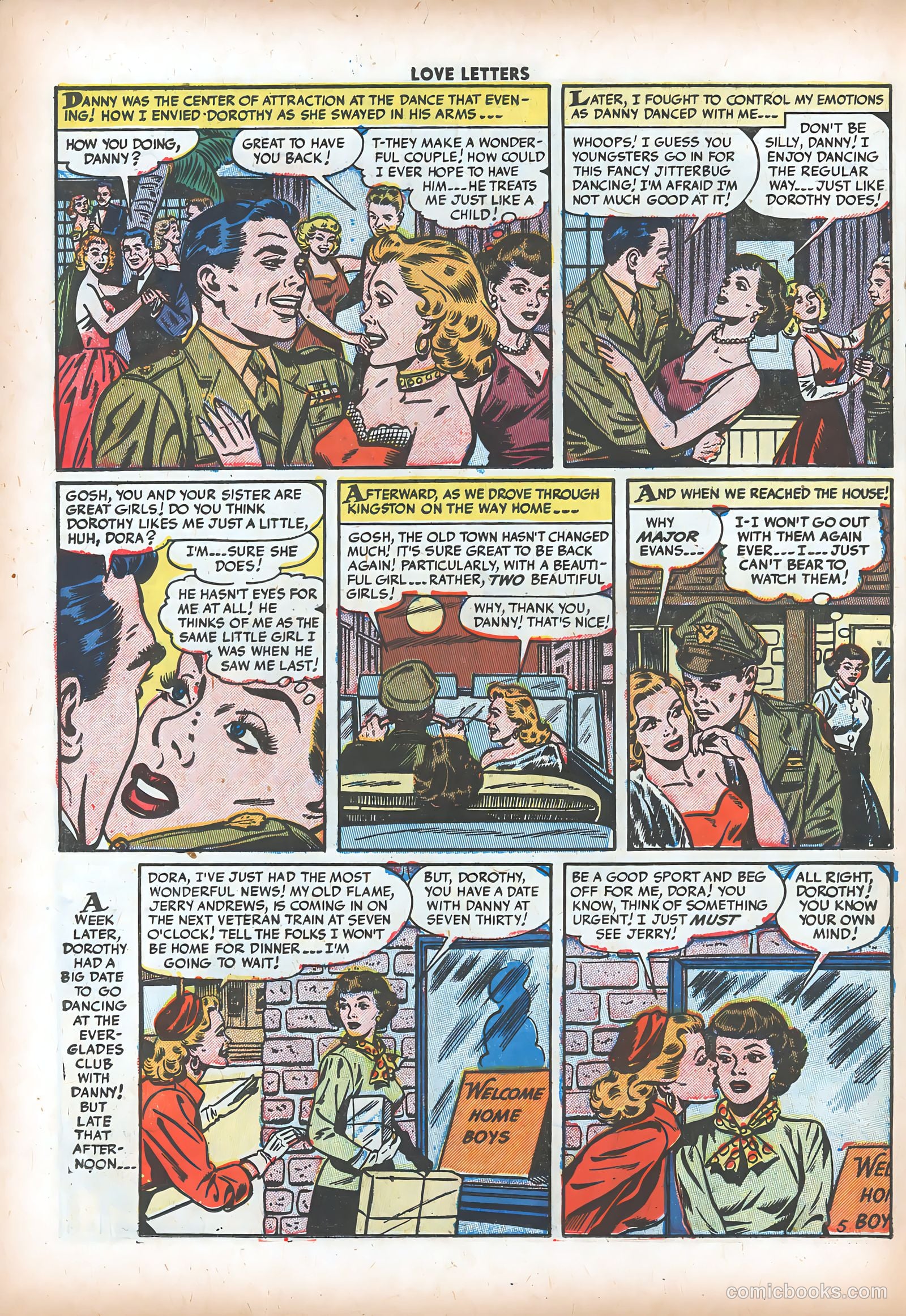 Love Letters #33 (1954) — page 22 of 36