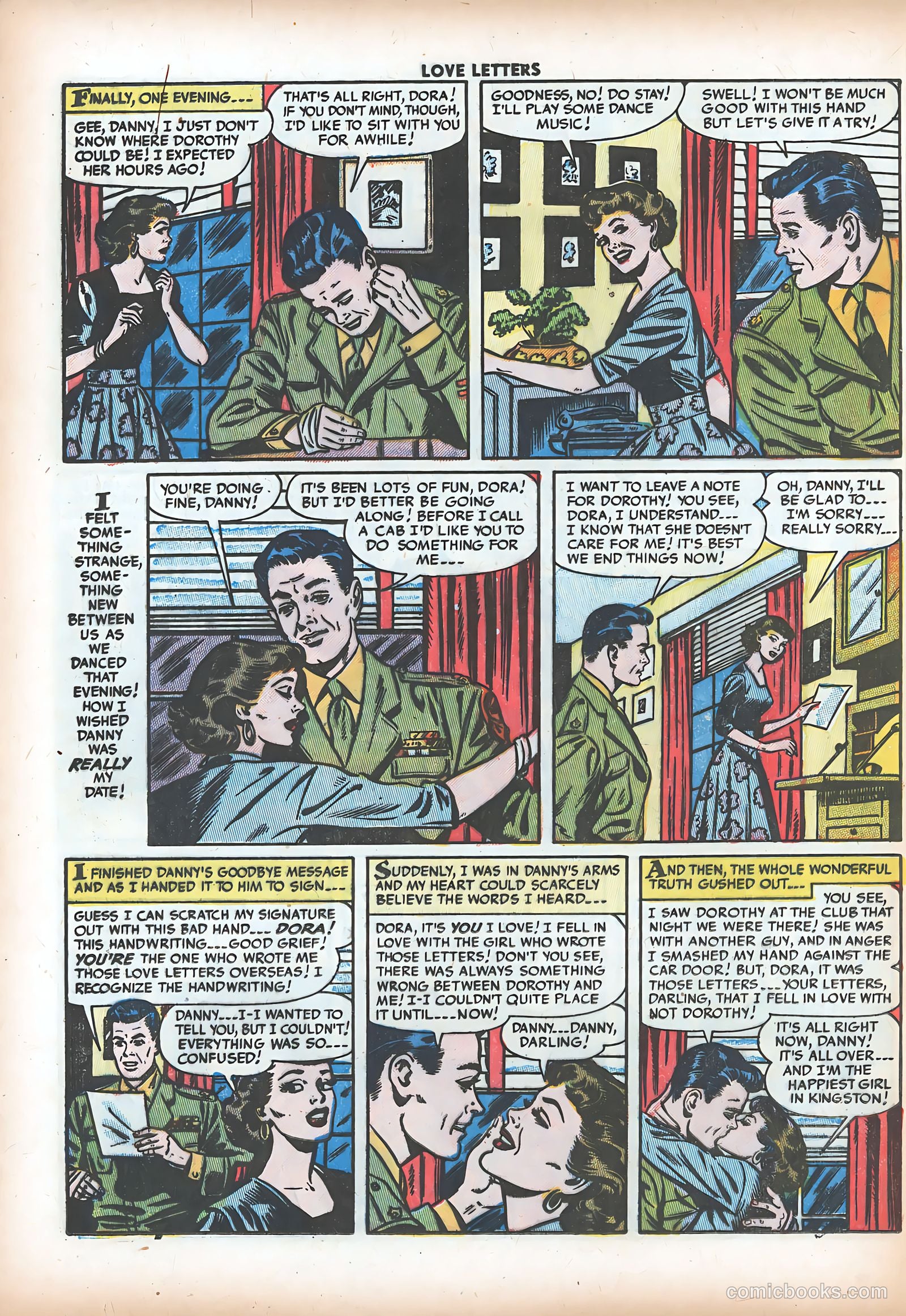 Love Letters #33 (1954) — page 24 of 36
