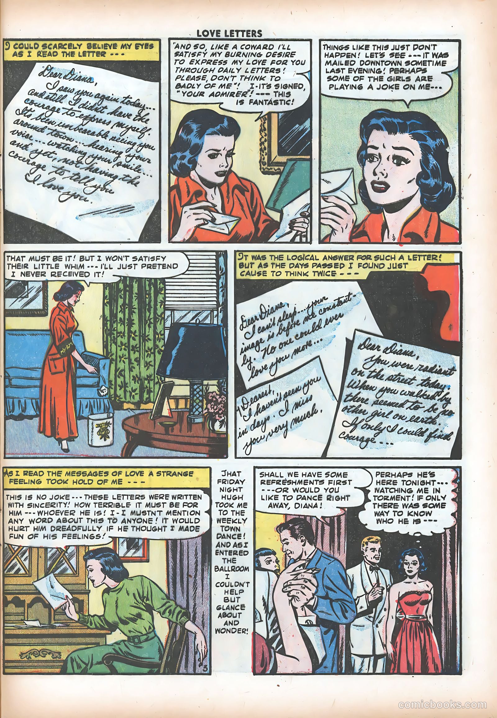 Love Letters #33 (1954) — page 29 of 36