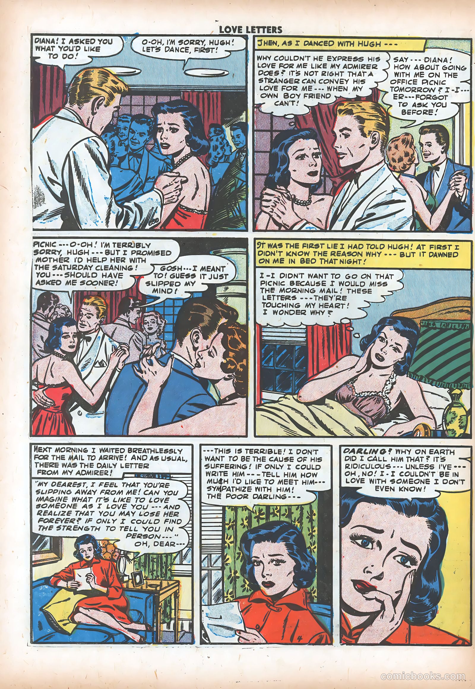 Love Letters #33 (1954) — page 30 of 36