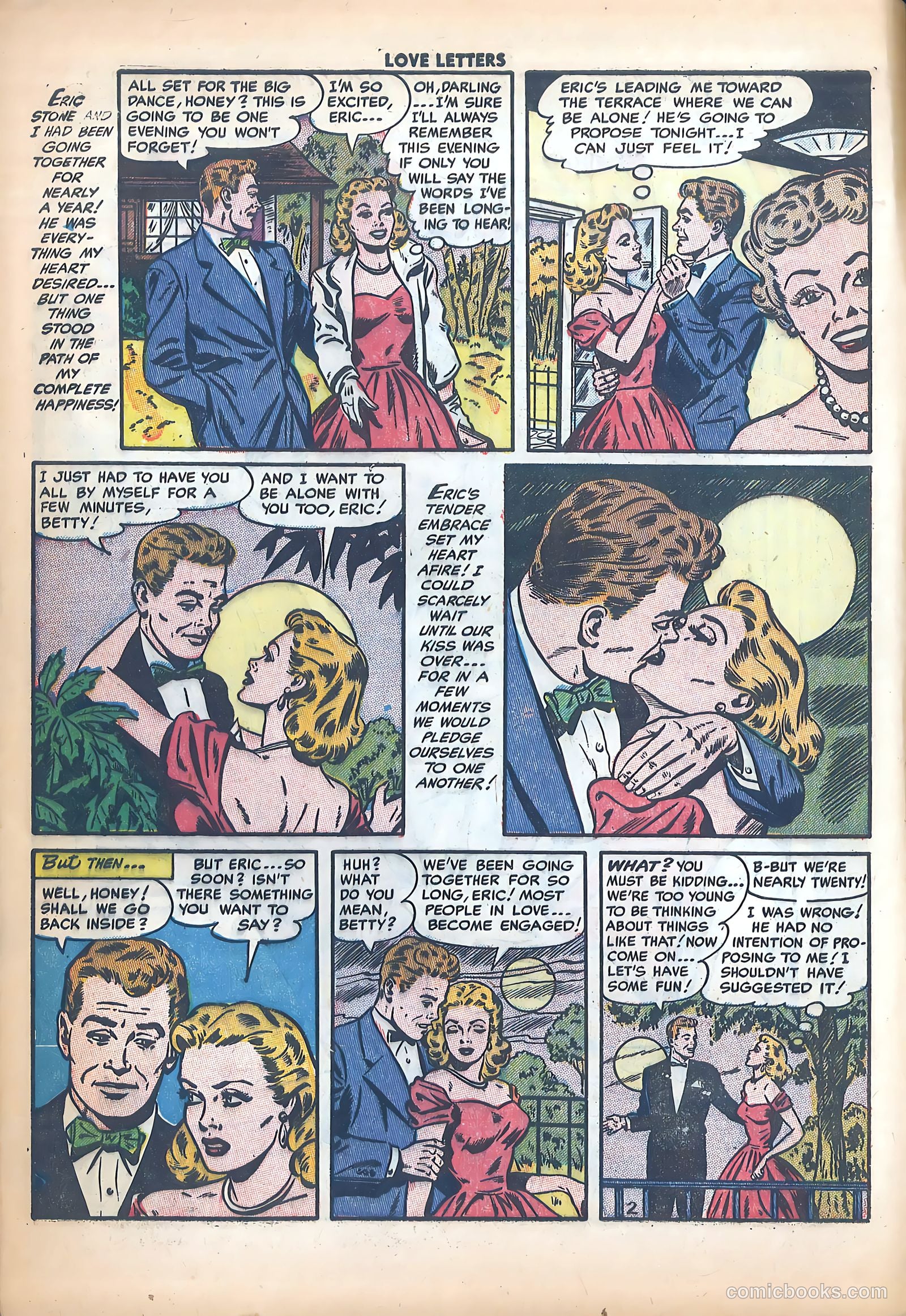 Love Letters #34 (1954) — page 4 of 37