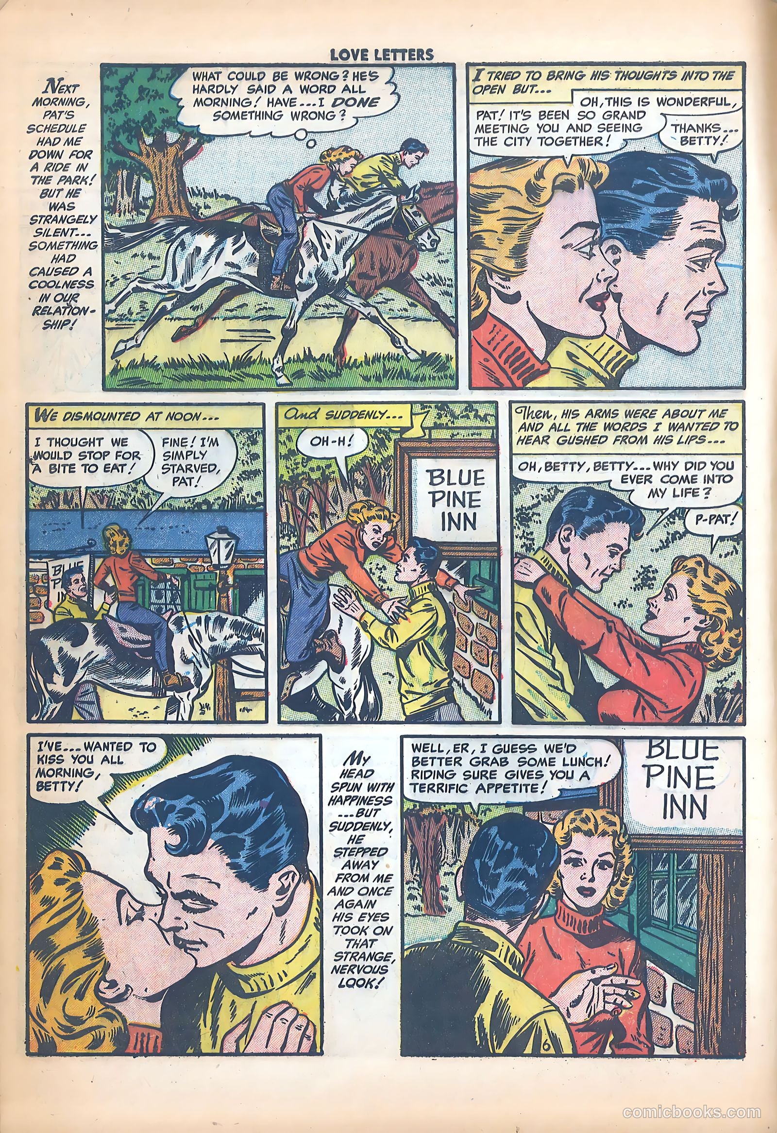 Love Letters #34 (1954) — page 8 of 37