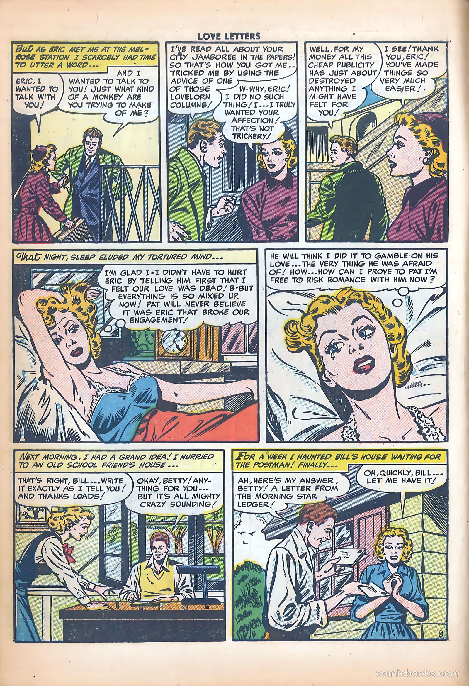 Love Letters #34 (1954) — page 10 of 37