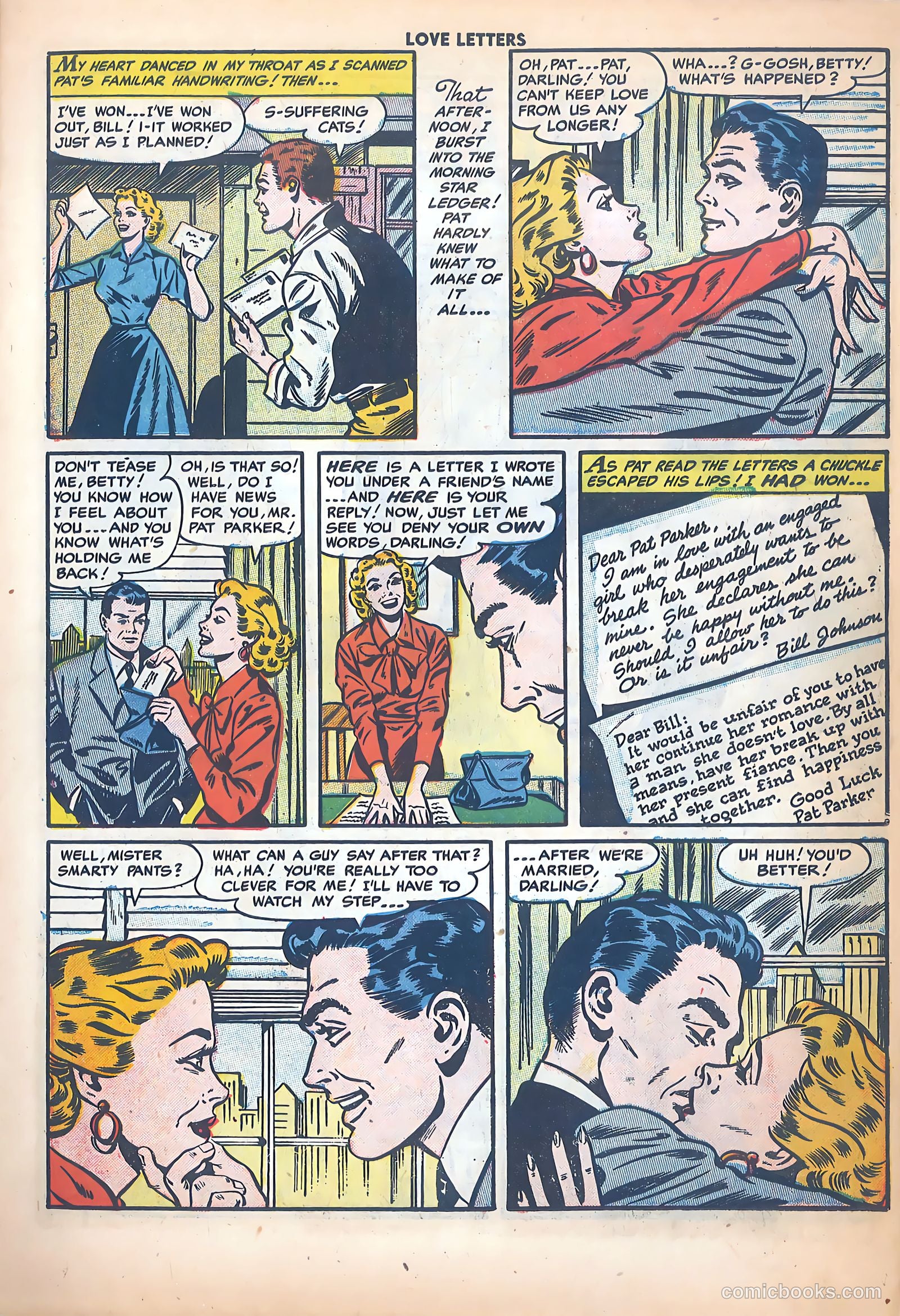 Love Letters #34 (1954) — page 11 of 37