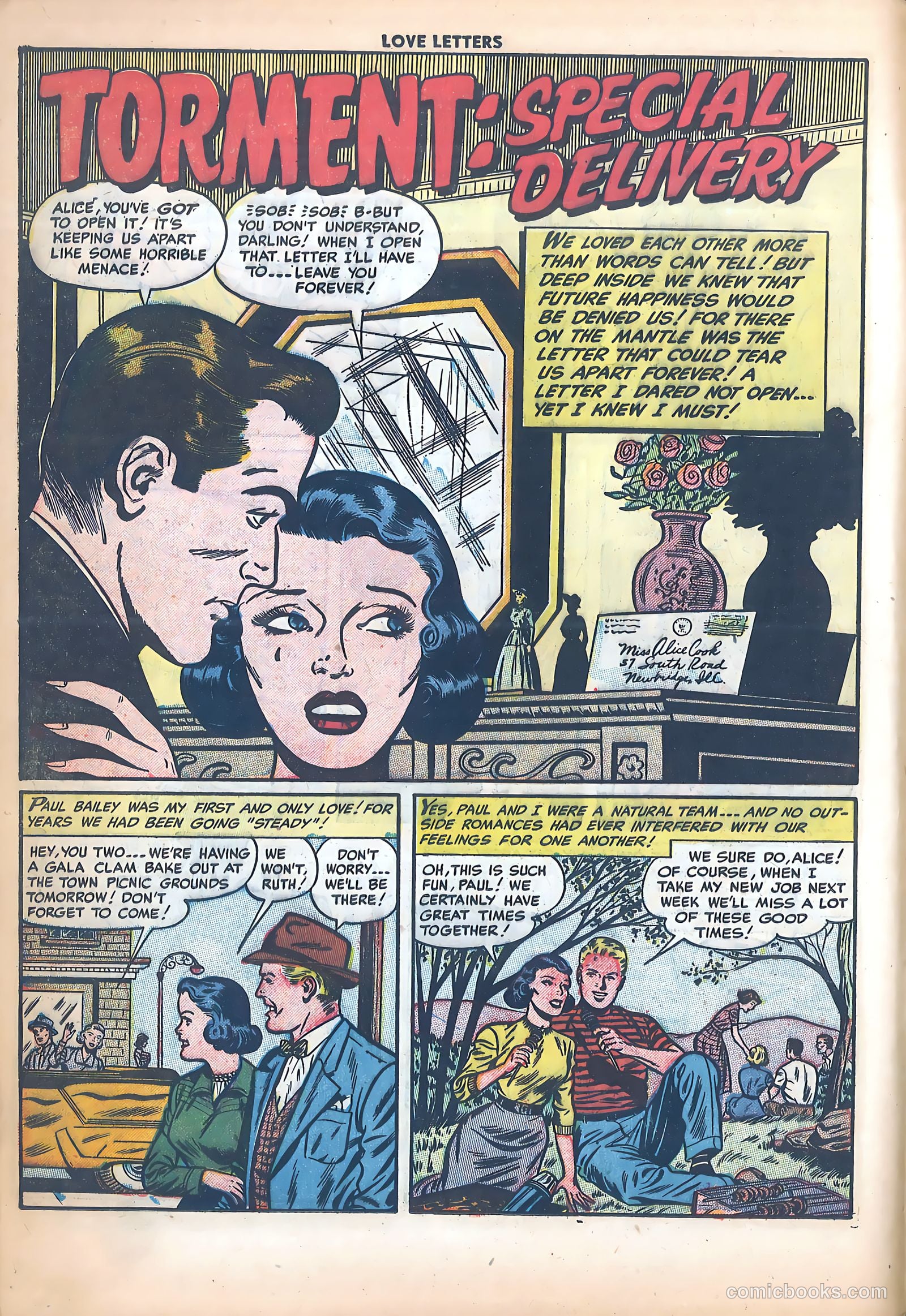 Love Letters #34 (1954) — page 12 of 37