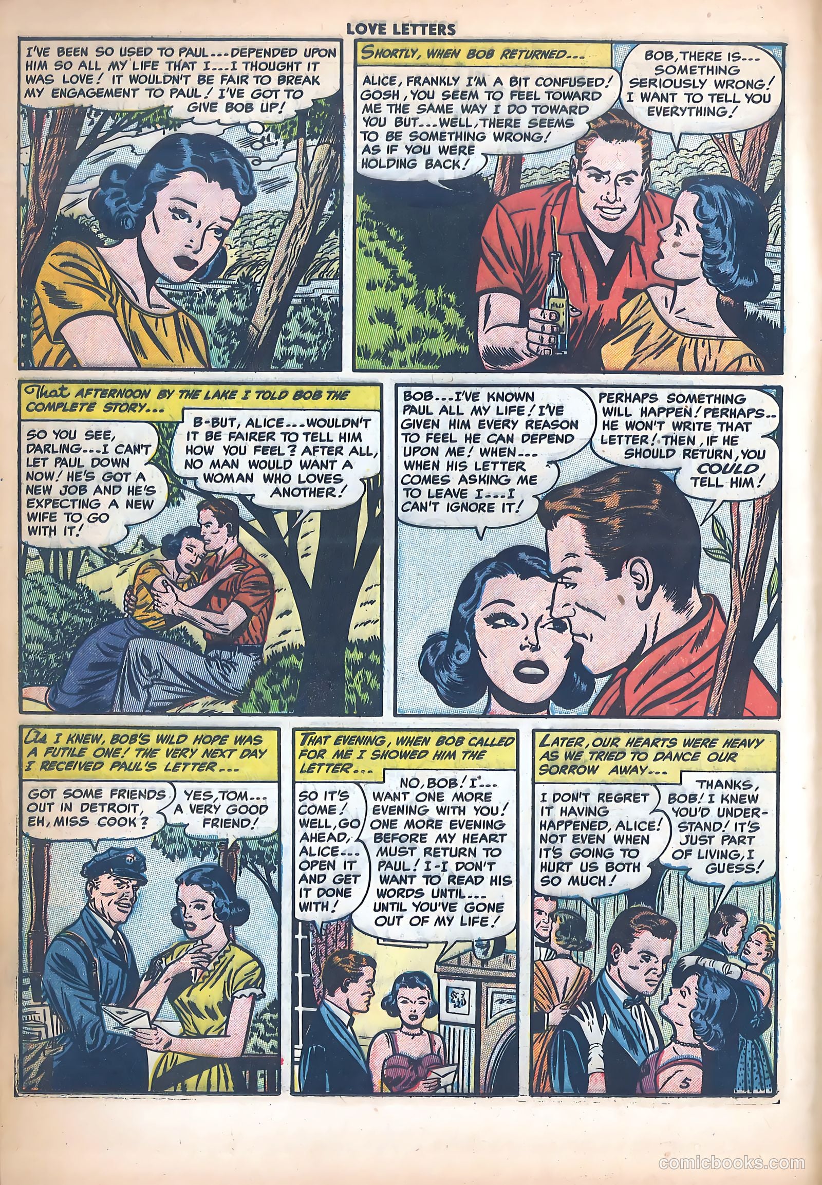 Love Letters #34 (1954) — page 16 of 37