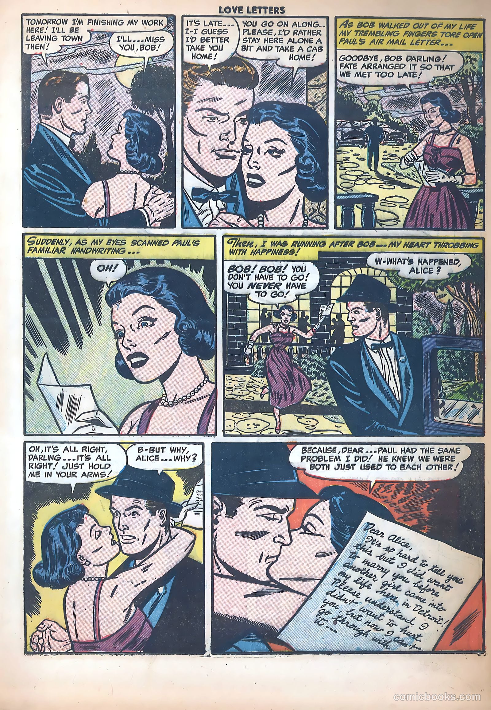 Love Letters #34 (1954) — page 17 of 37