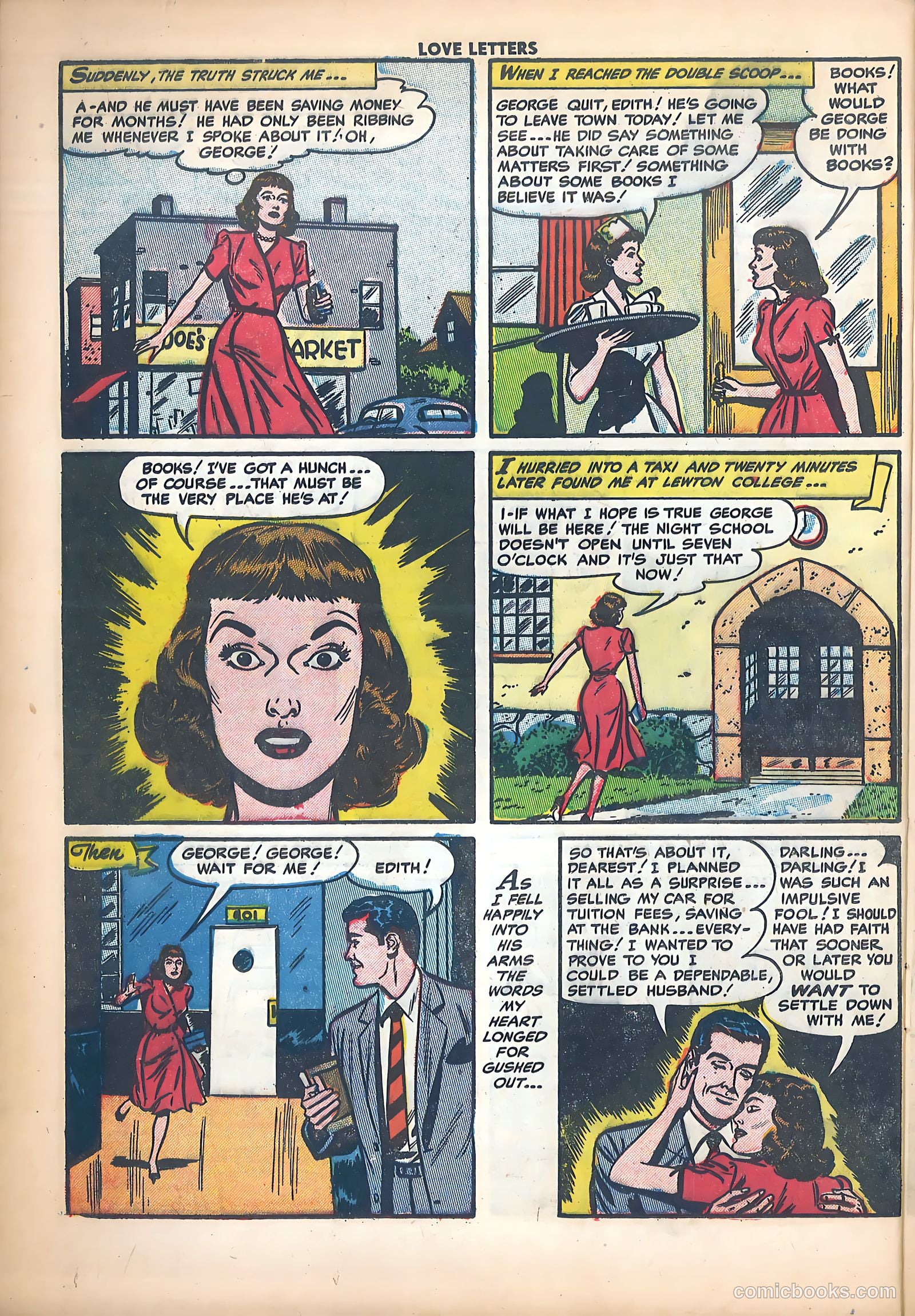 Love Letters #34 (1954) — page 24 of 37