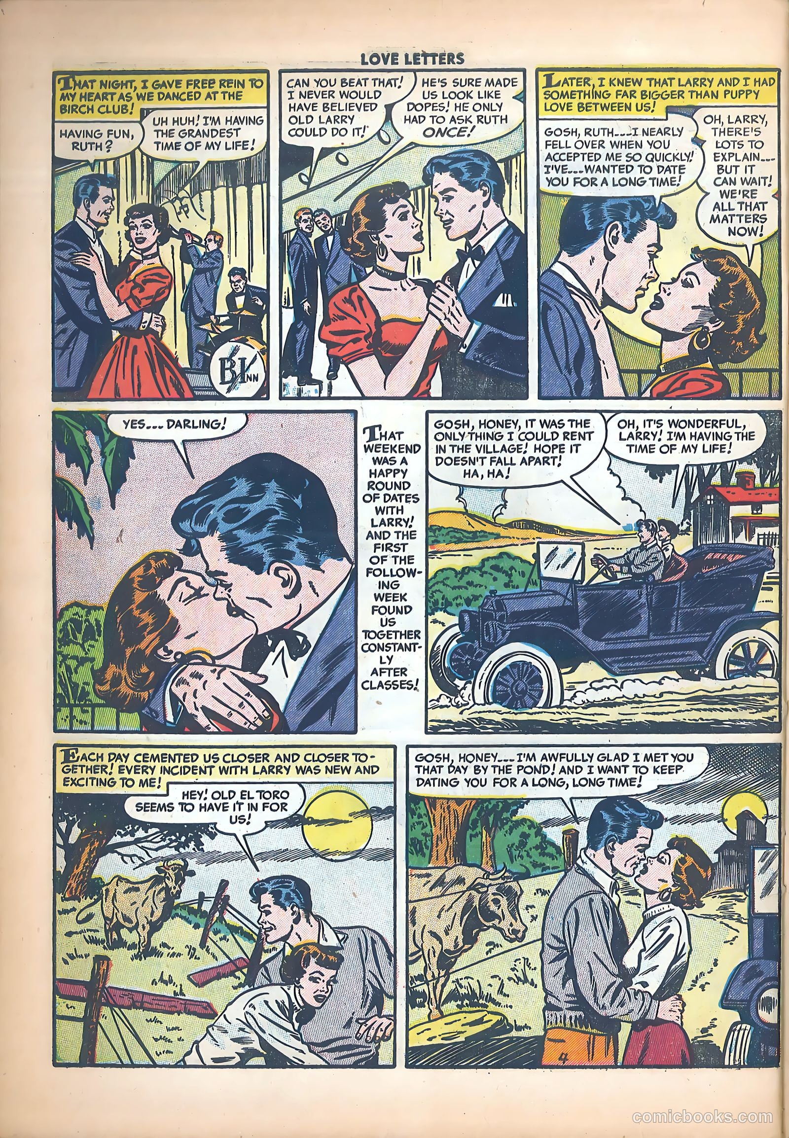Love Letters #34 (1954) — page 30 of 37