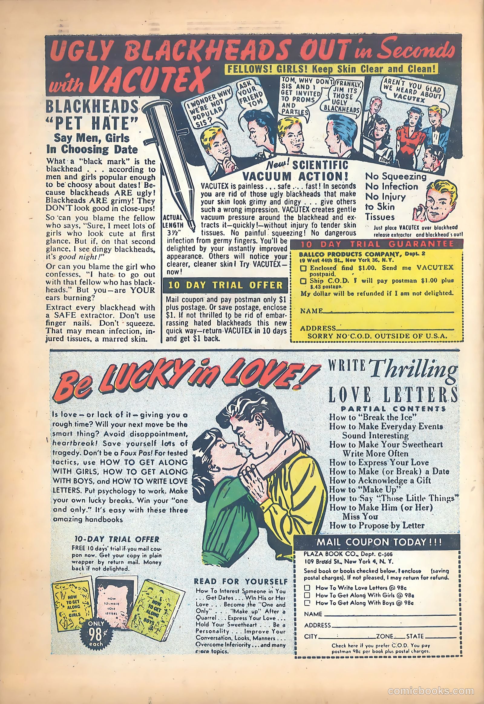Love Letters #34 (1954) — page 34 of 37