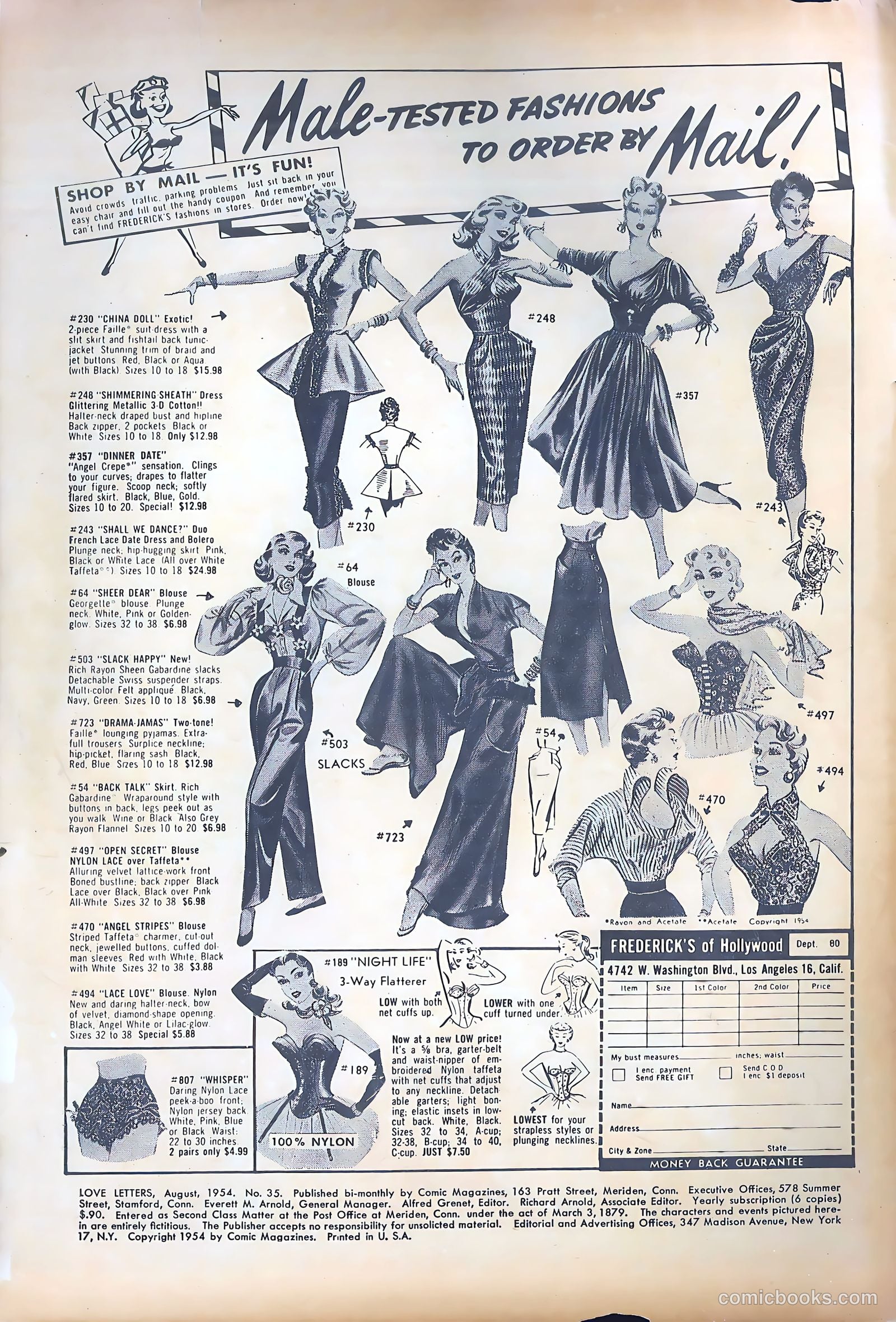 Love Letters #35 (1954) — page 2 of 36