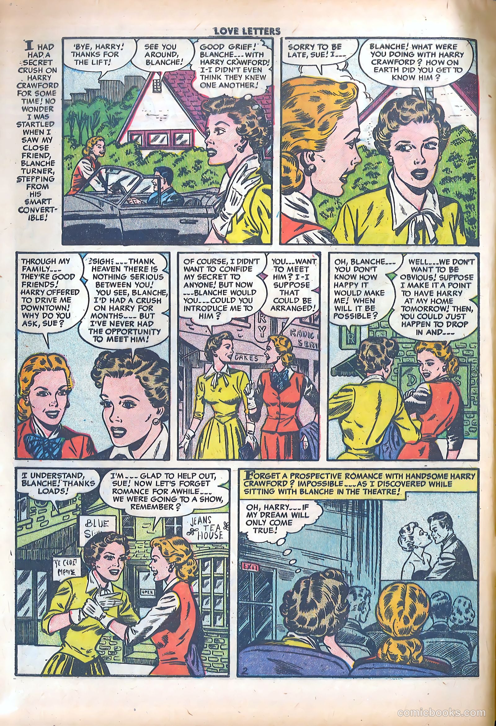 Love Letters #35 (1954) — page 4 of 36
