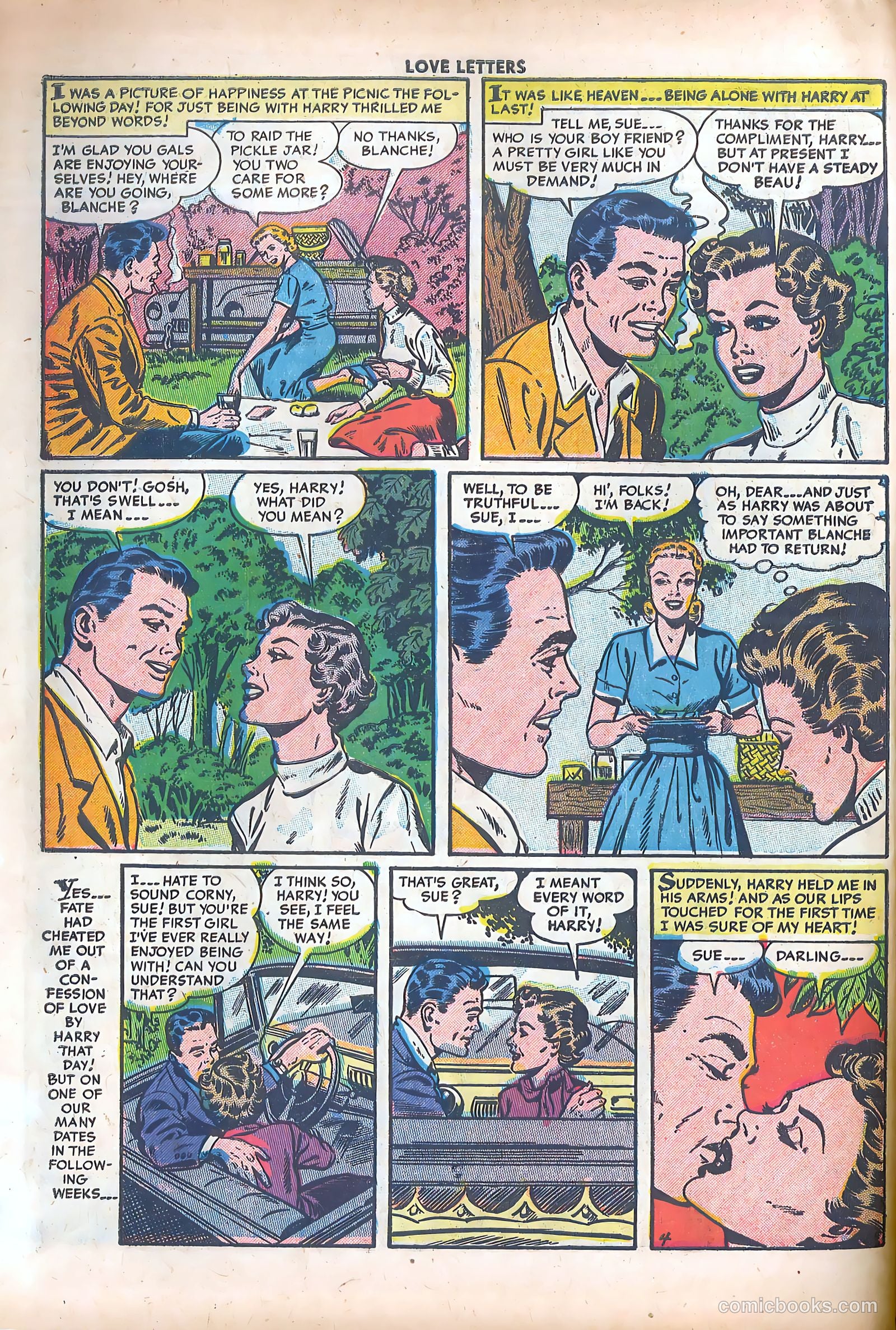 Love Letters #35 (1954) — page 6 of 36