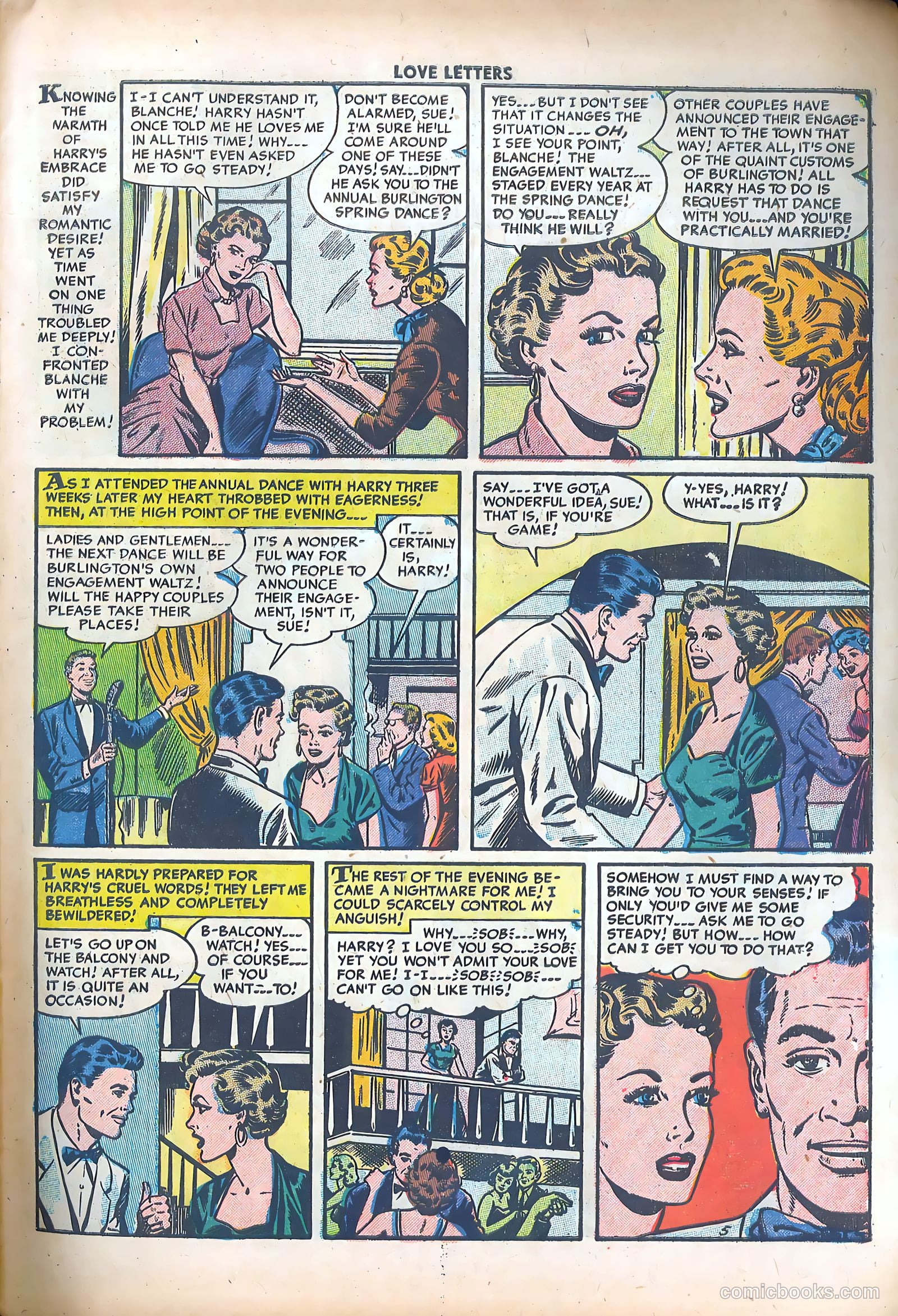 Love Letters #35 (1954) — page 7 of 36