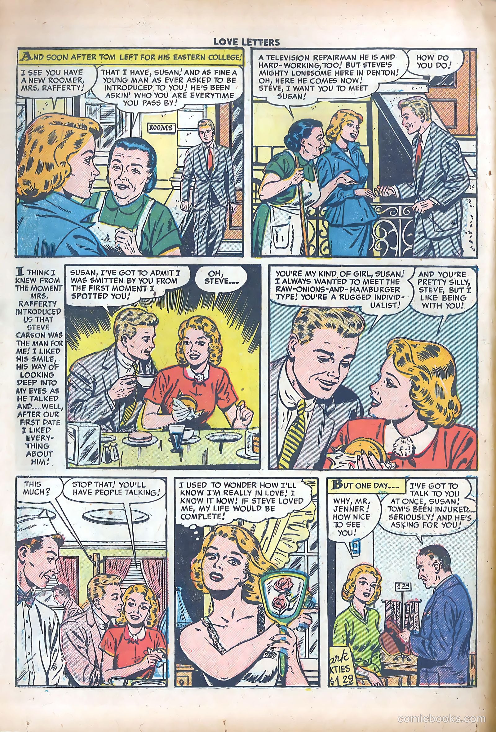 Love Letters #35 (1954) — page 14 of 36