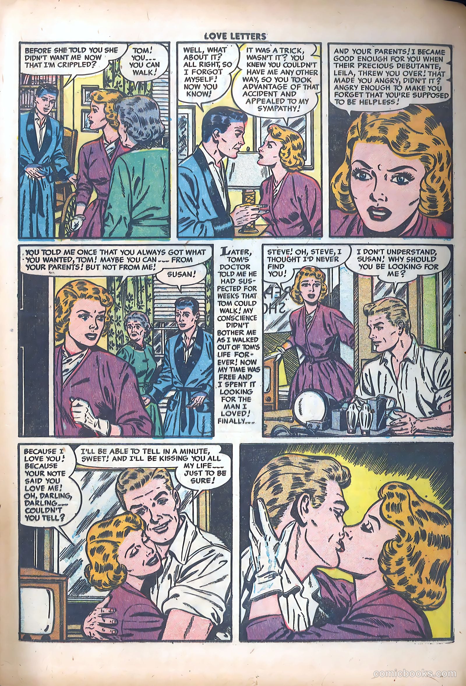 Love Letters #35 (1954) — page 17 of 36