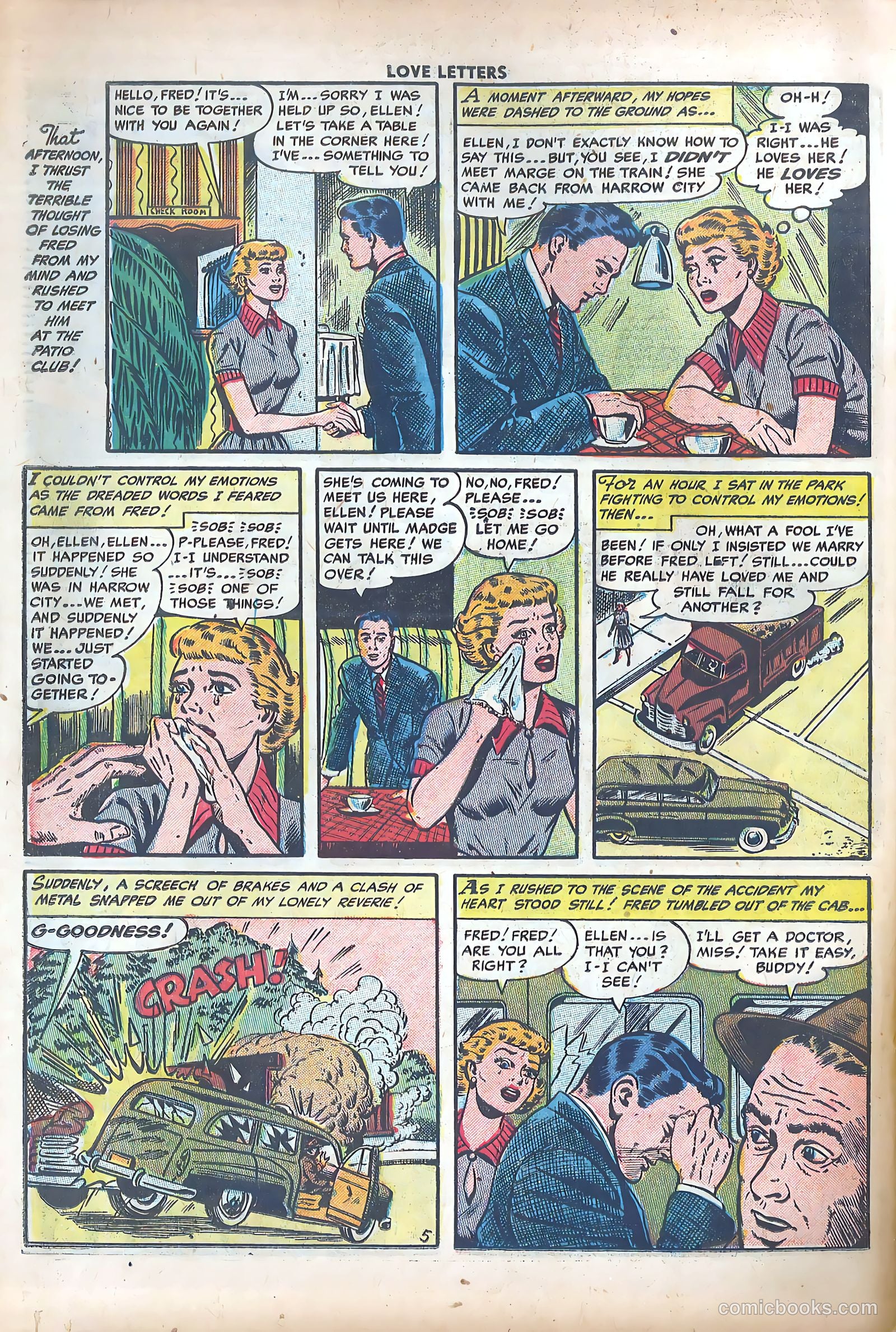 Love Letters #35 (1954) — page 22 of 36