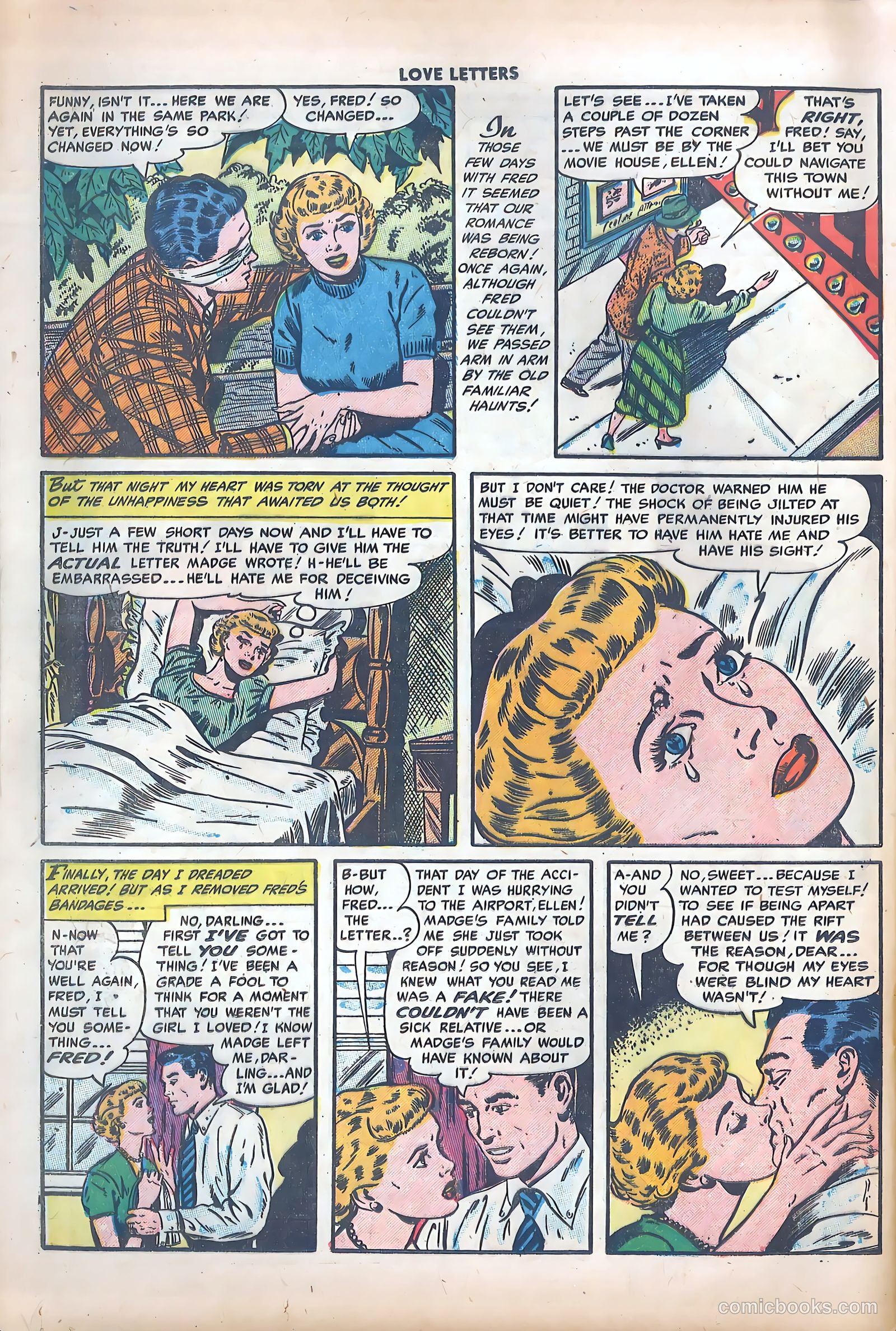 Love Letters #35 (1954) — page 24 of 36