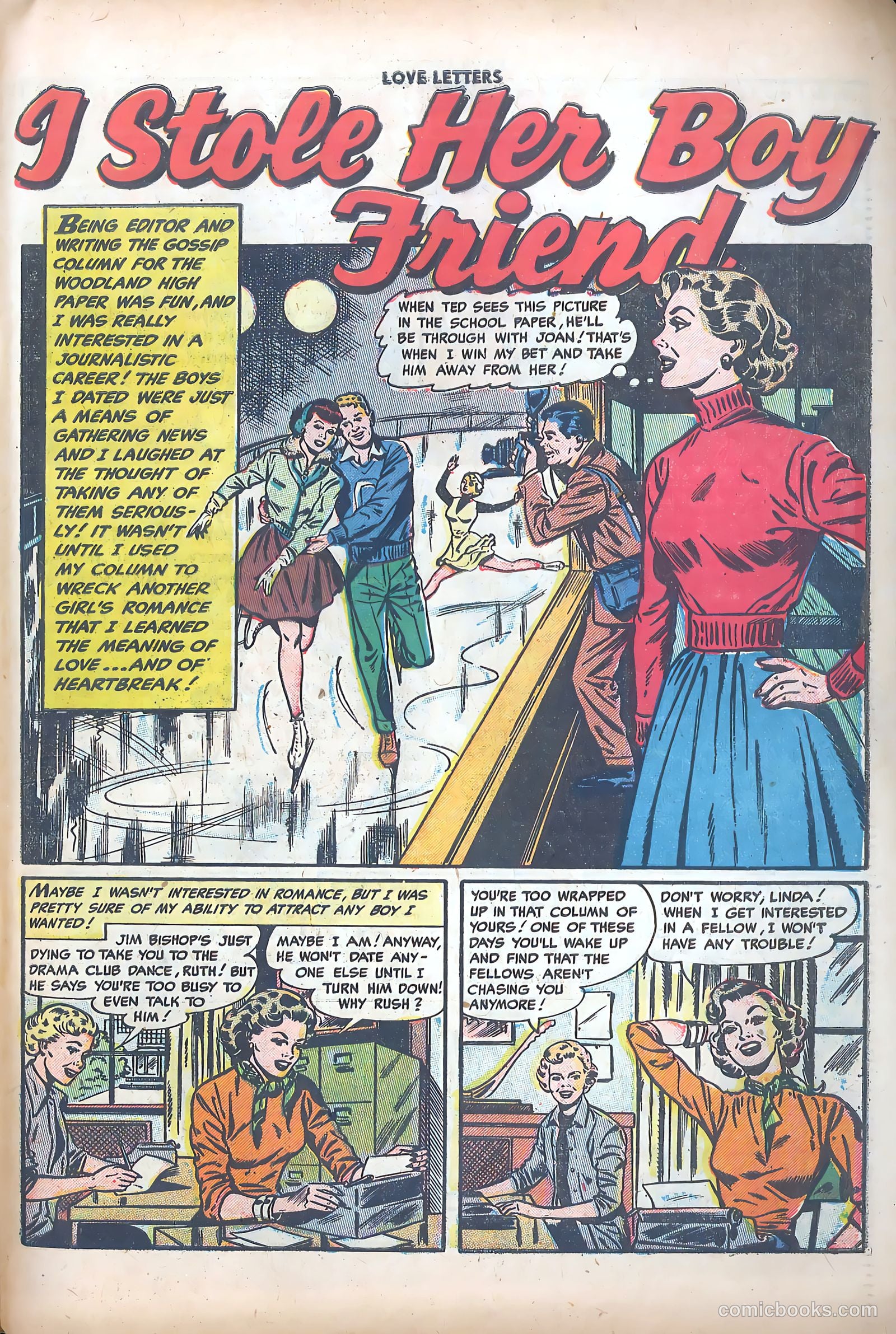 Love Letters #35 (1954) — page 27 of 36