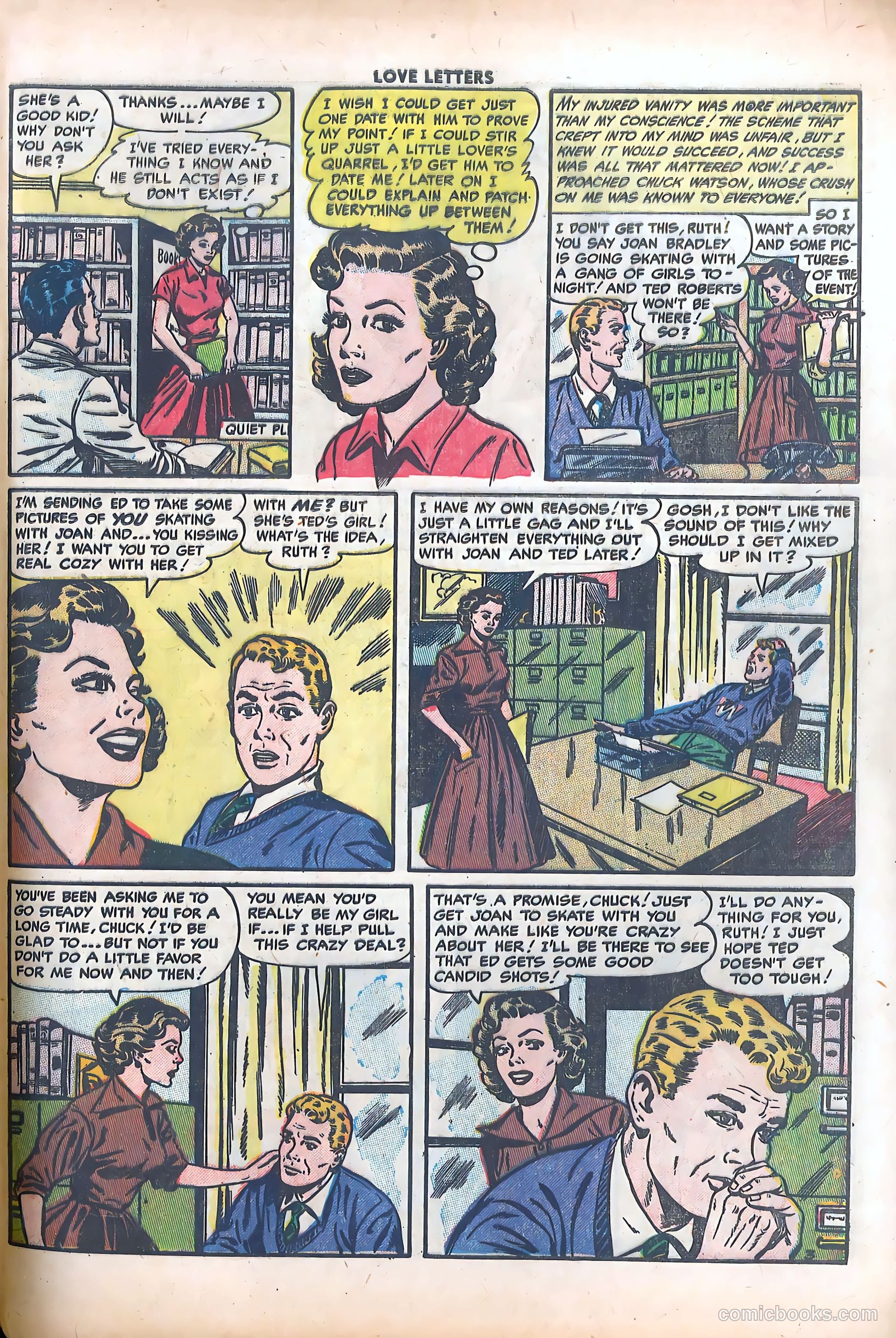 Love Letters #35 (1954) — page 29 of 36