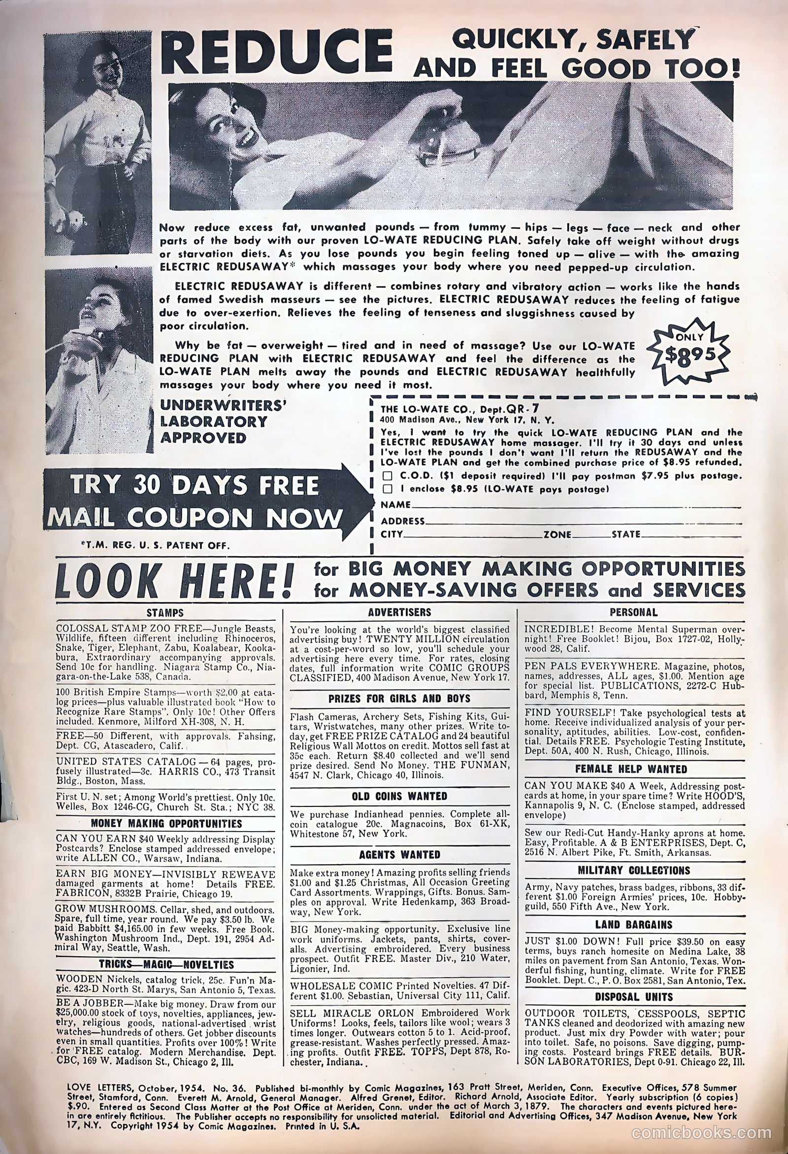 Love Letters #36 (1954) — page 2 of 36