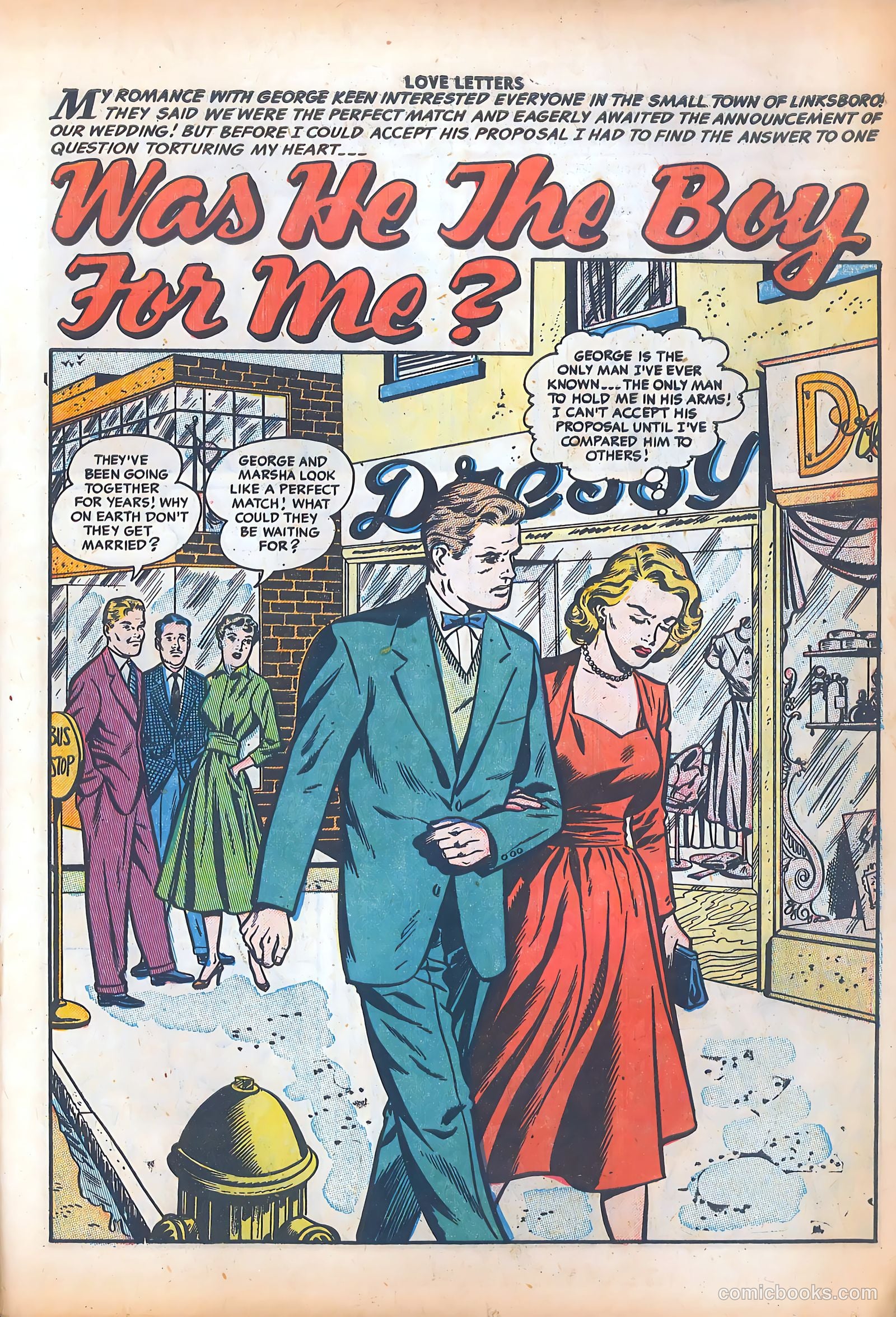 Love Letters #36 (1954) — page 3 of 36