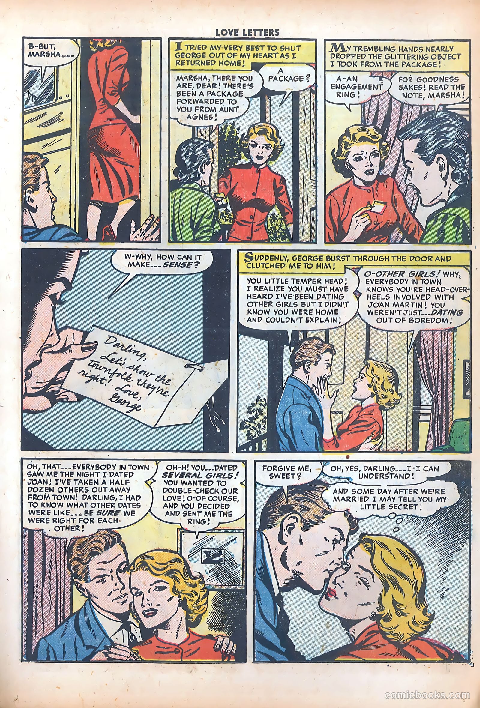 Love Letters #36 (1954) — page 11 of 36