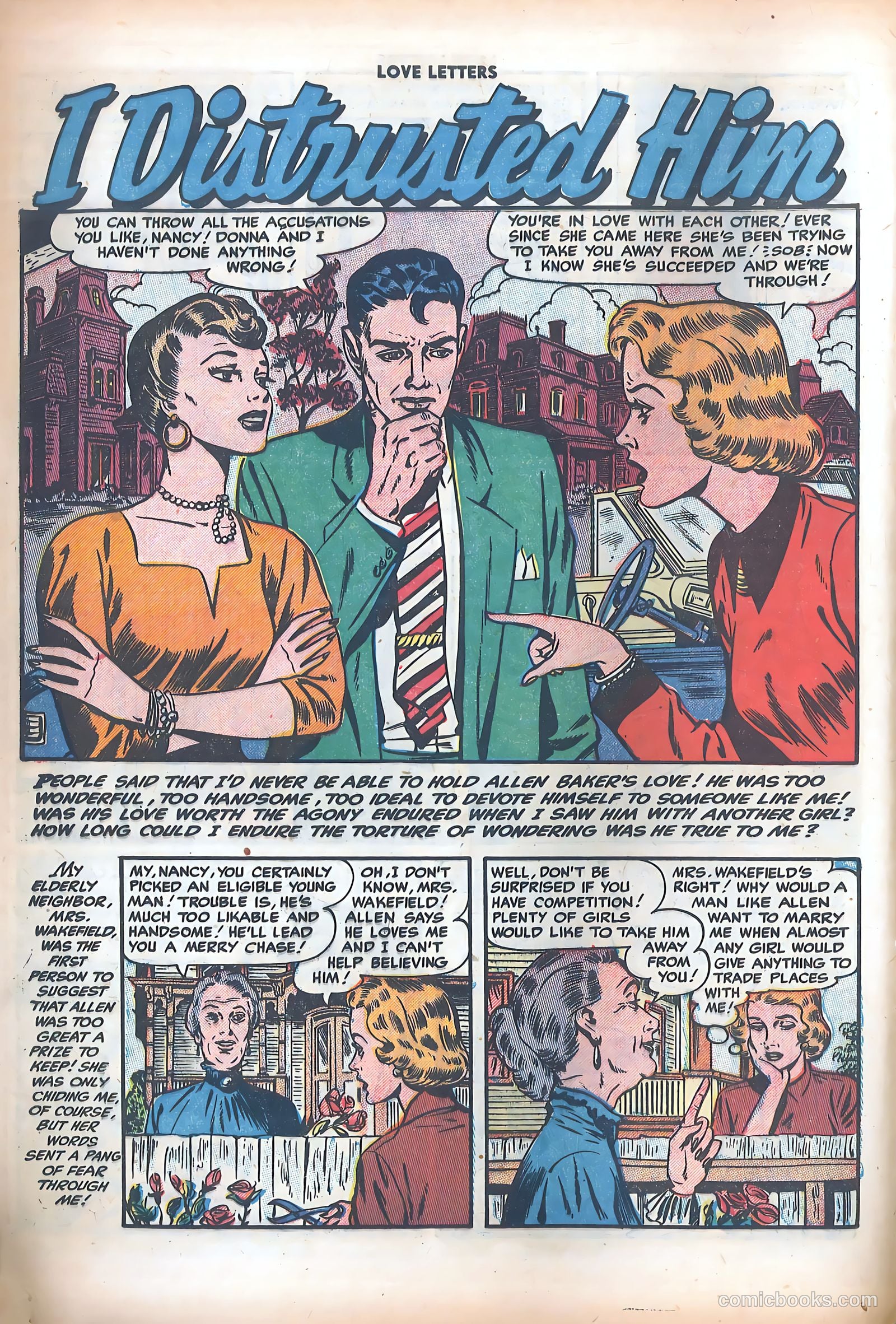 Love Letters #36 (1954) — page 12 of 36