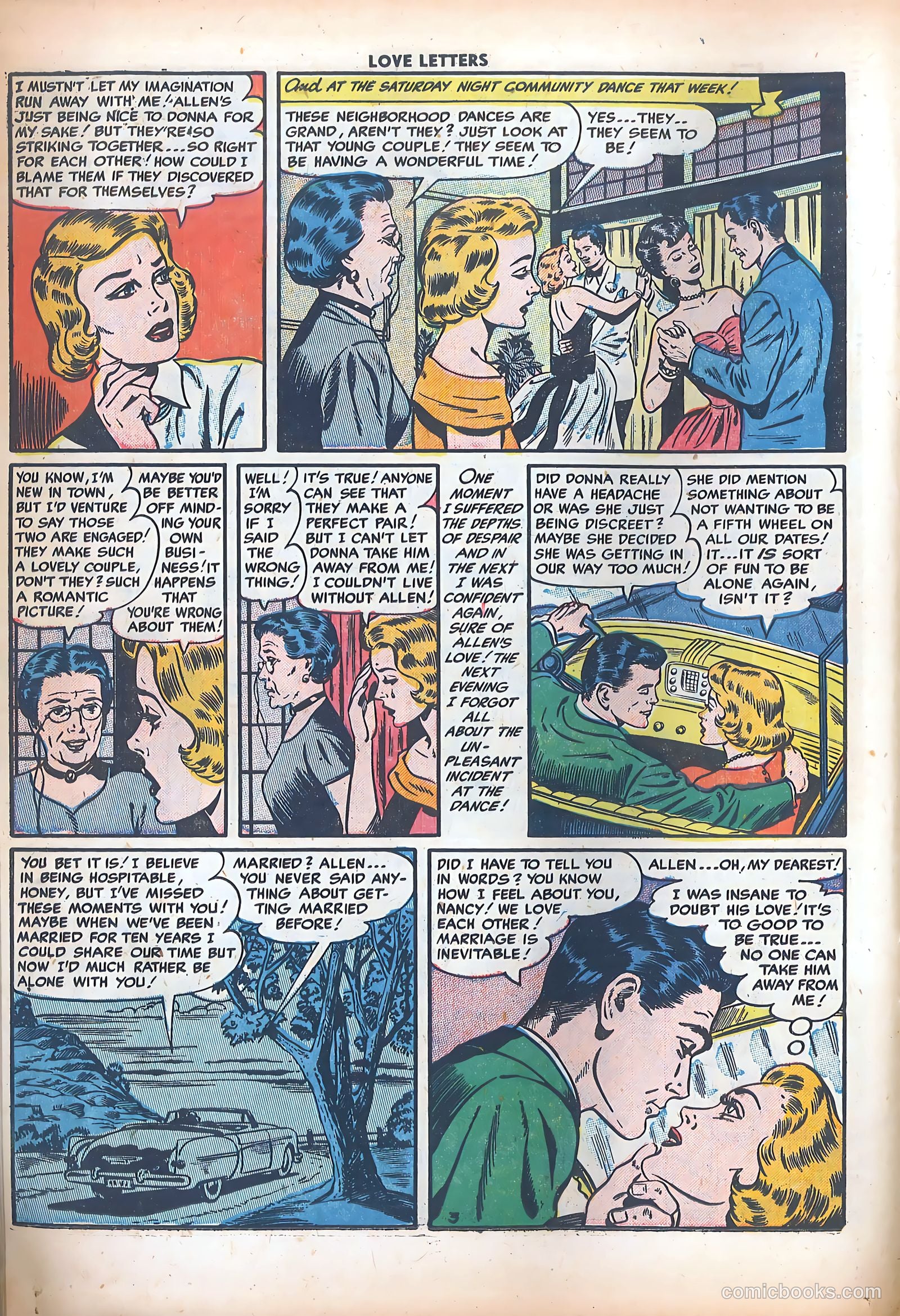 Love Letters #36 (1954) — page 14 of 36