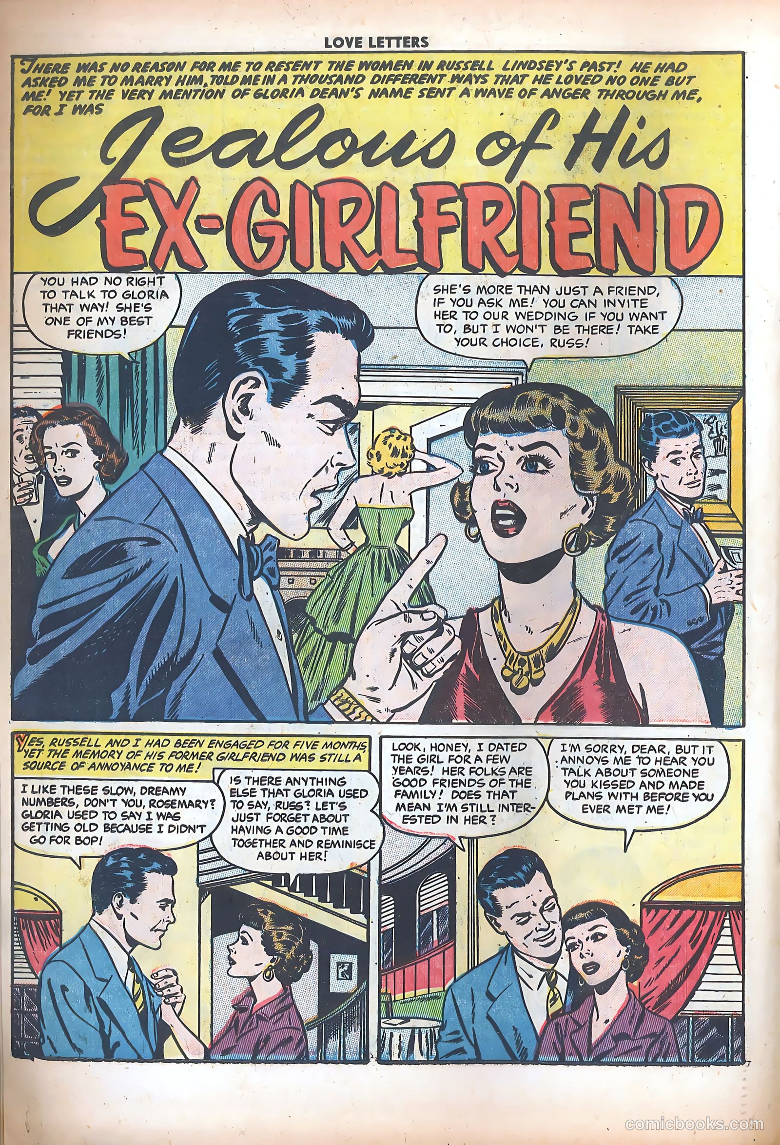 Love Letters #36 (1954) — page 18 of 36