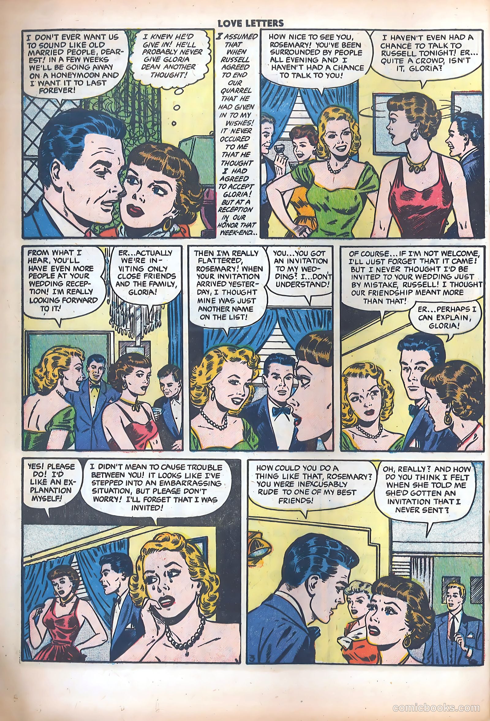 Love Letters #36 (1954) — page 20 of 36