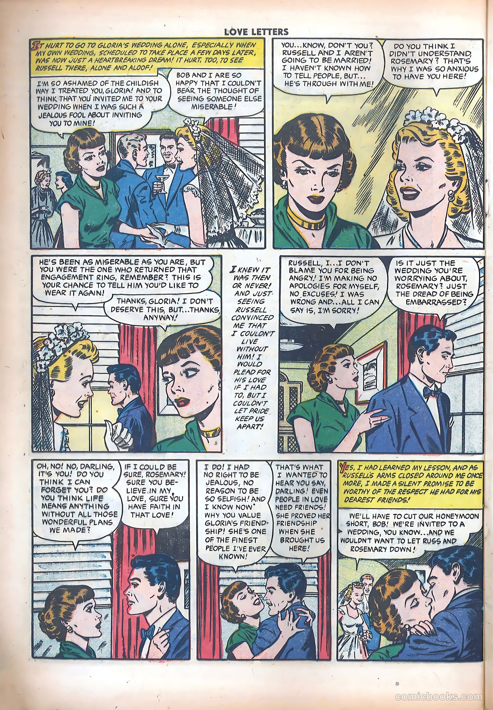 Love Letters #36 (1954) — page 24 of 36