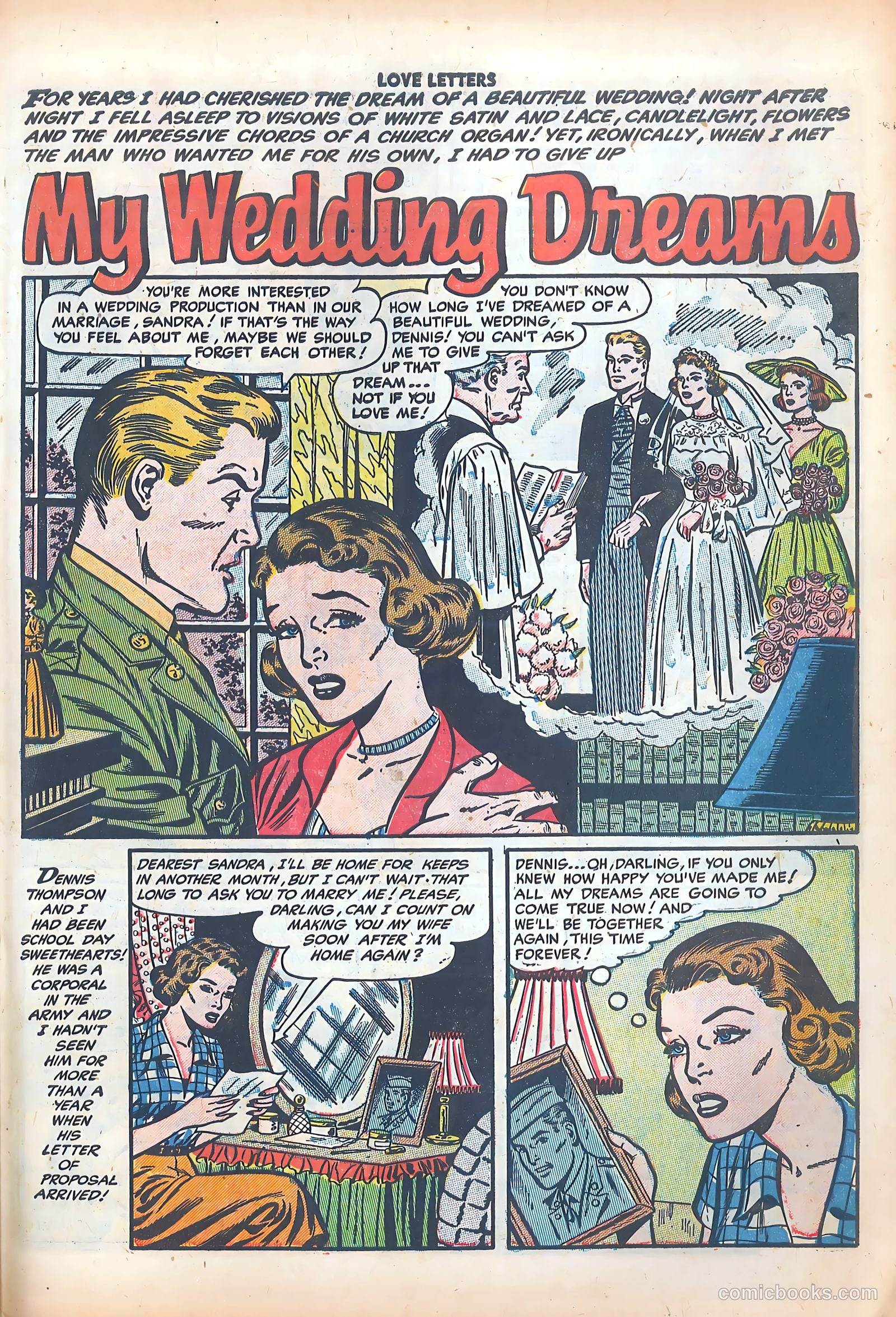Love Letters #36 (1954) — page 27 of 36