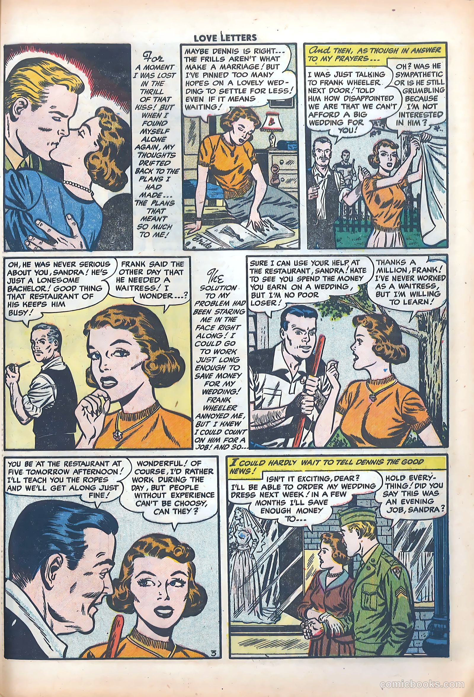 Love Letters #36 (1954) — page 29 of 36