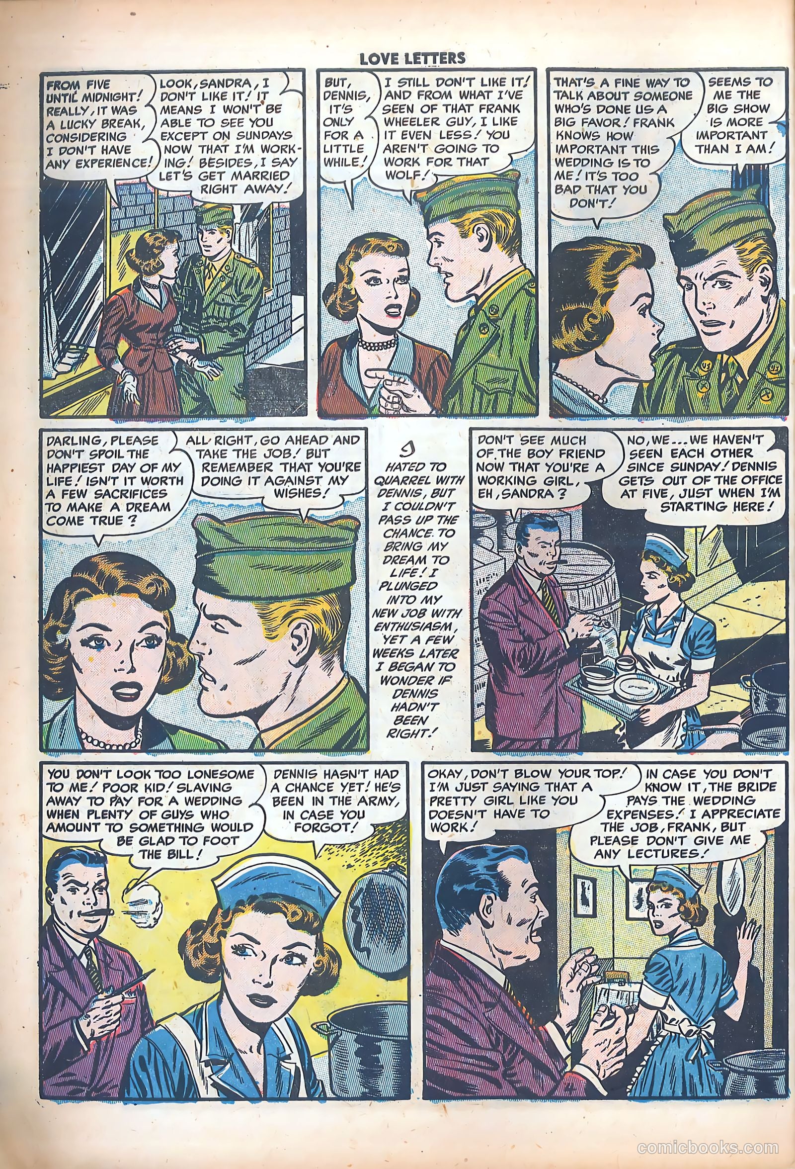 Love Letters #36 (1954) — page 30 of 36