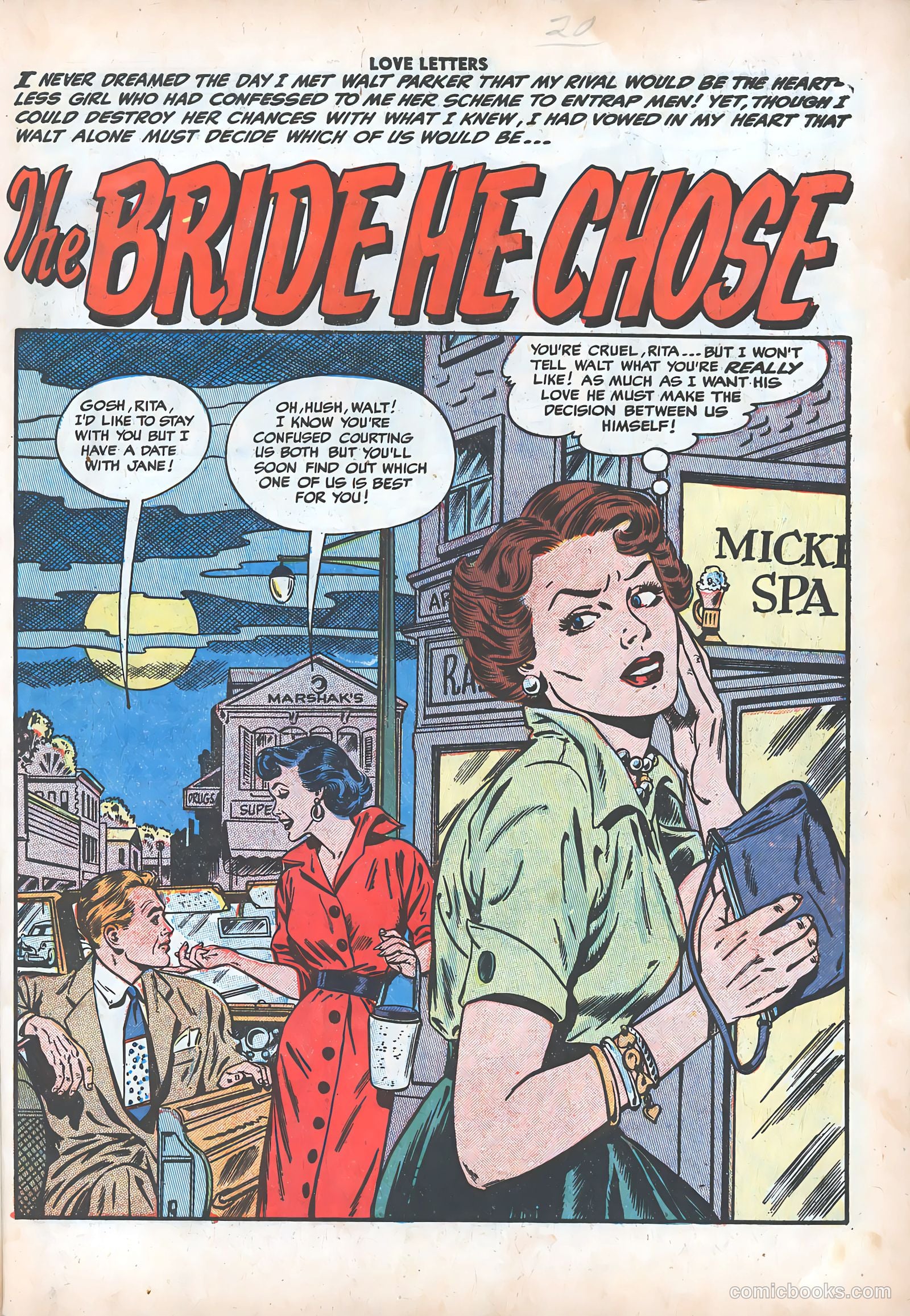 Love Letters #37 (1954) — page 3 of 36