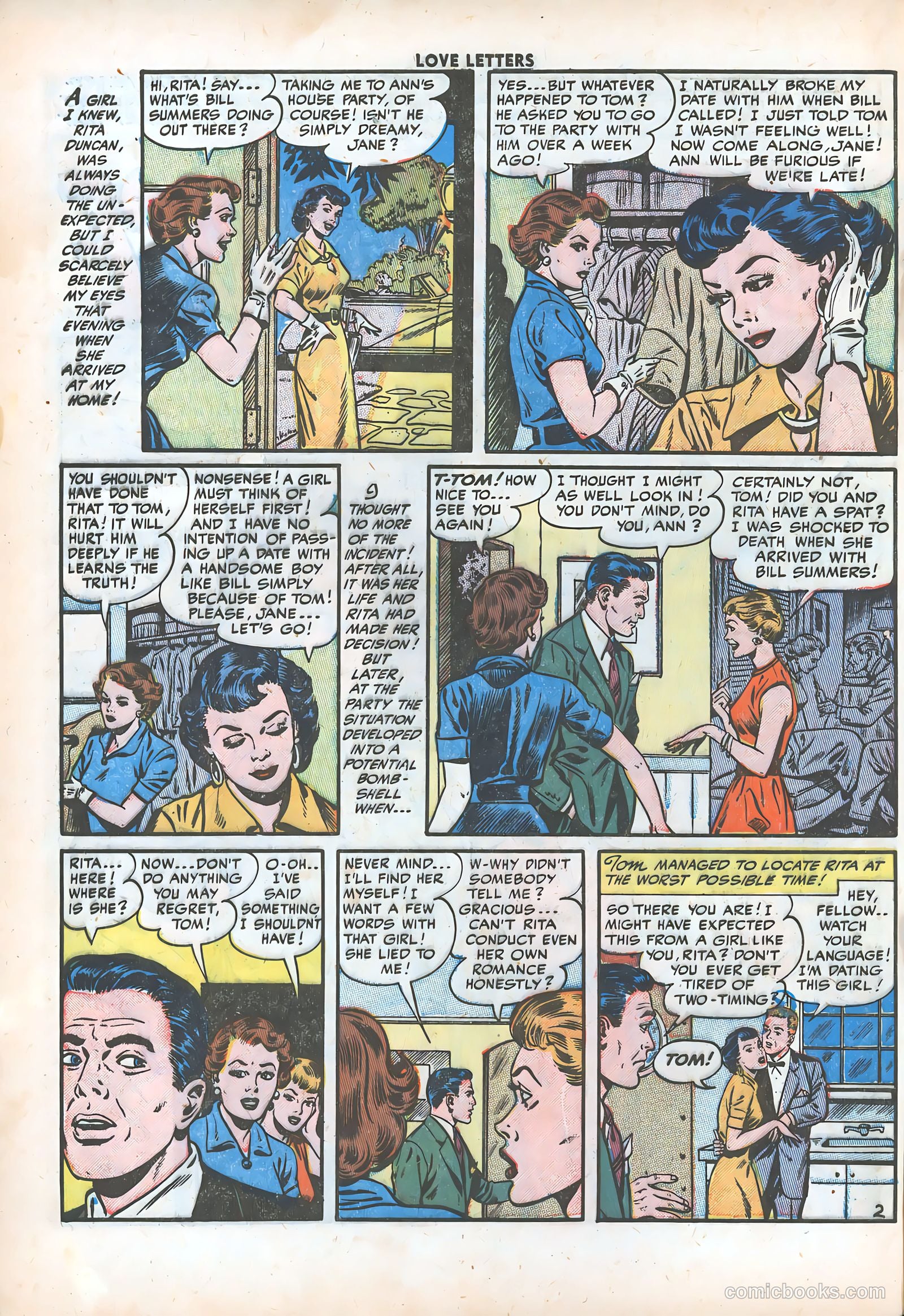 Love Letters #37 (1954) — page 4 of 36
