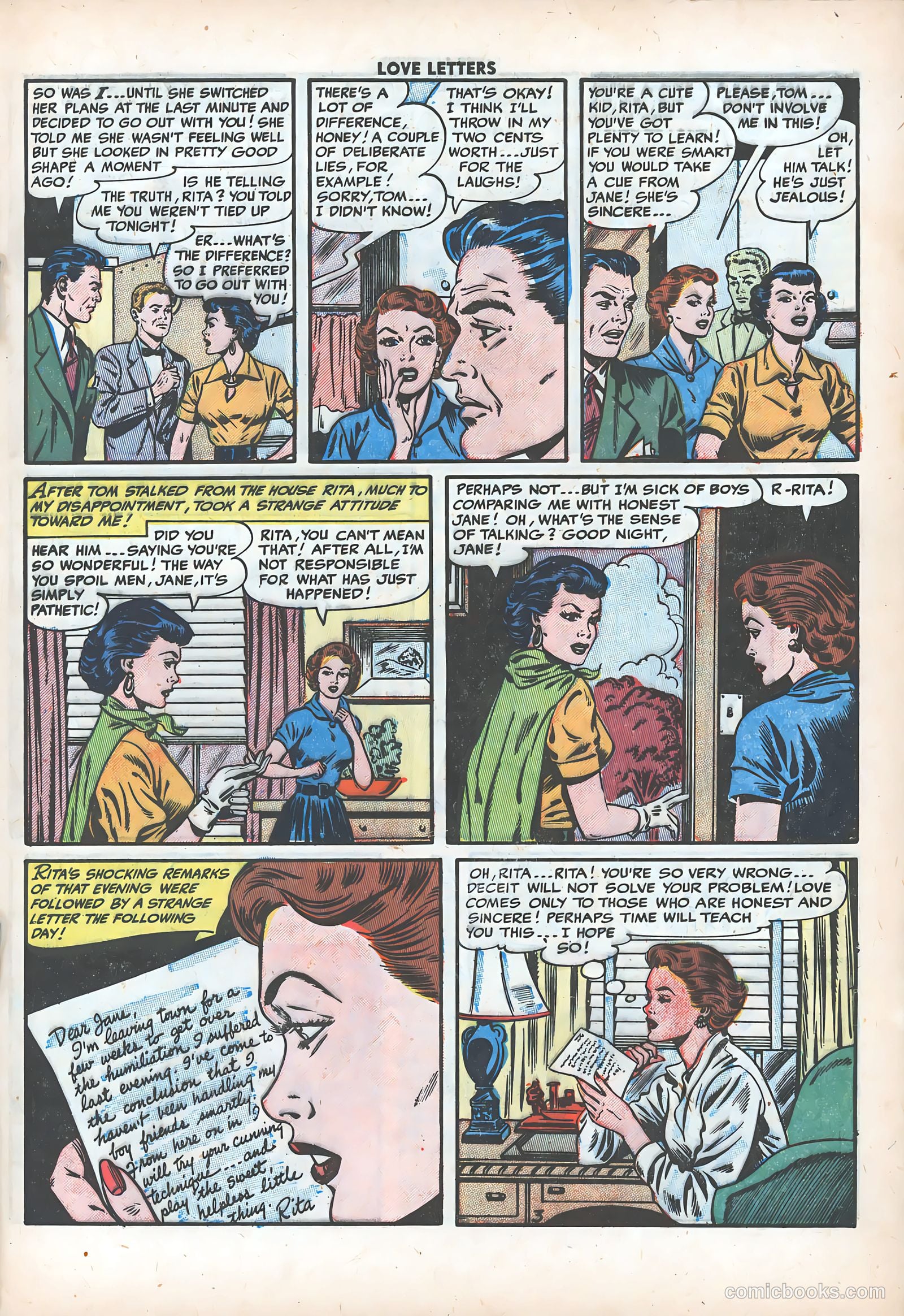 Love Letters #37 (1954) — page 5 of 36
