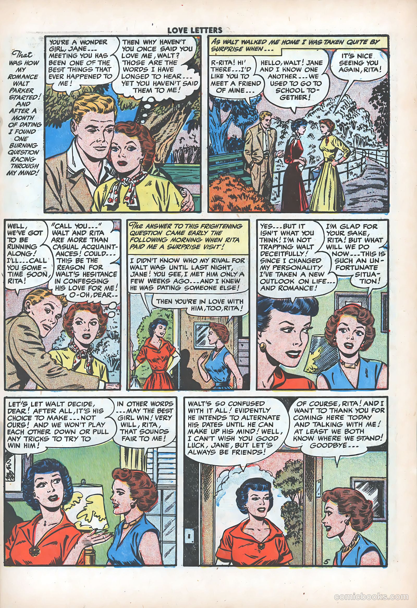 Love Letters #37 (1954) — page 7 of 36
