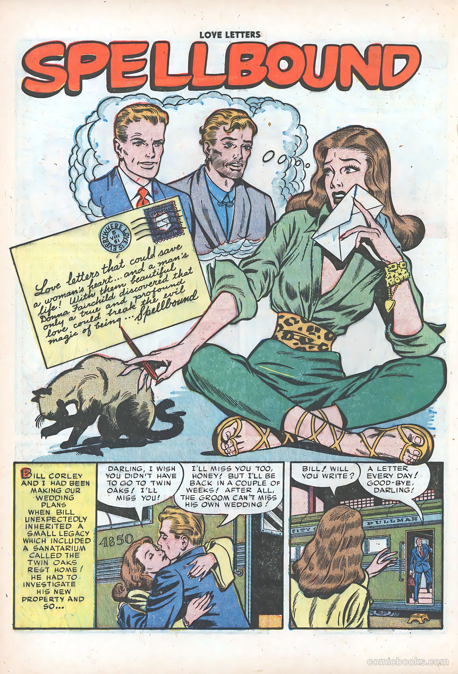 Love Letters #37 (1954) — page 12 of 36