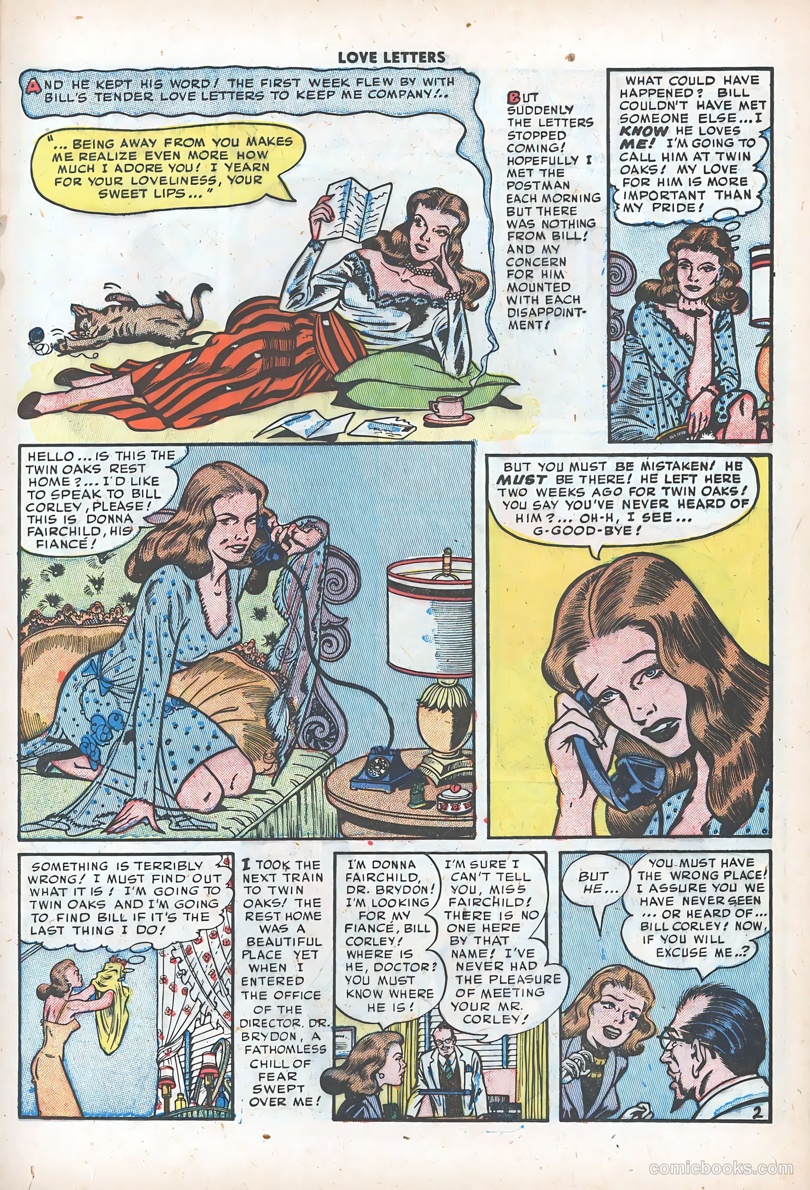 Love Letters #37 (1954) — page 13 of 36