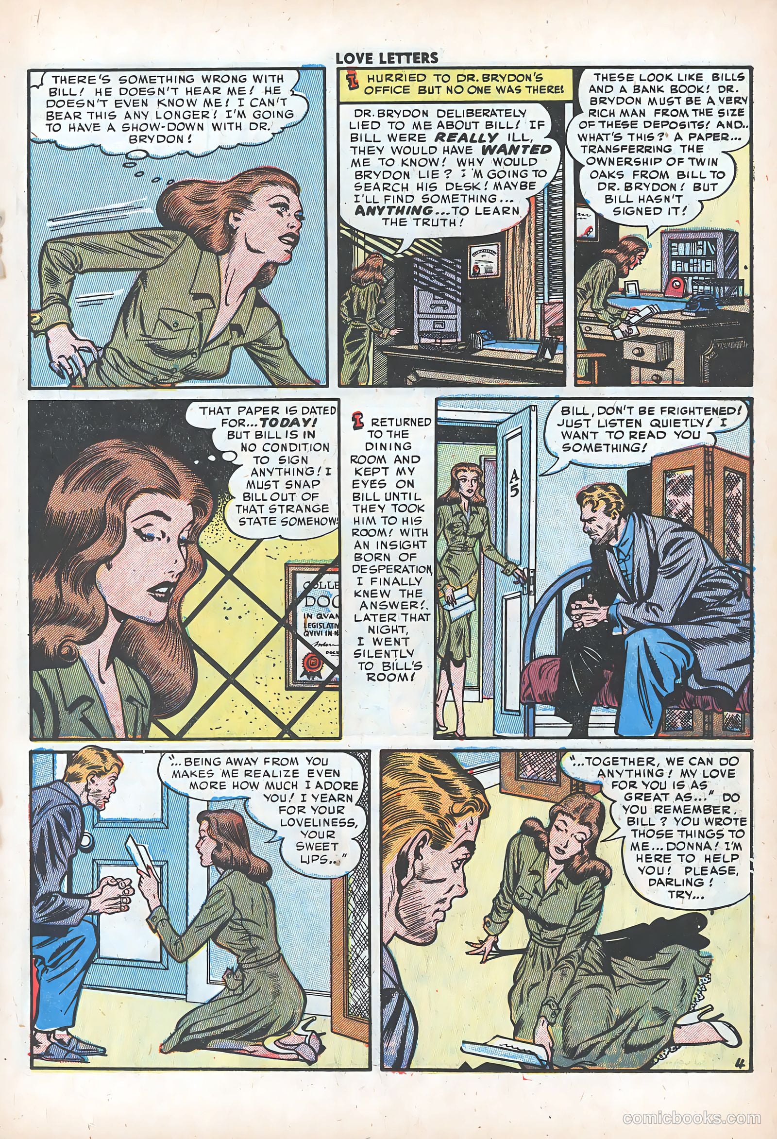 Love Letters #37 (1954) — page 15 of 36