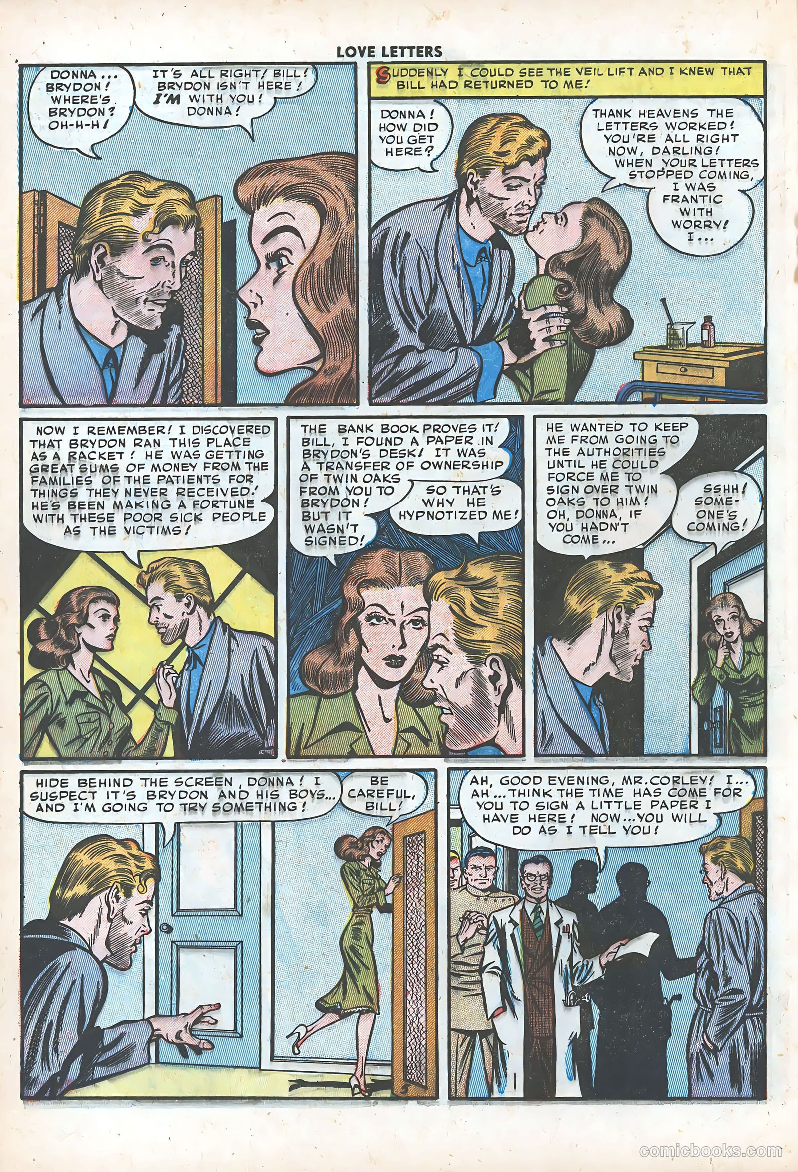 Love Letters #37 (1954) — page 16 of 36